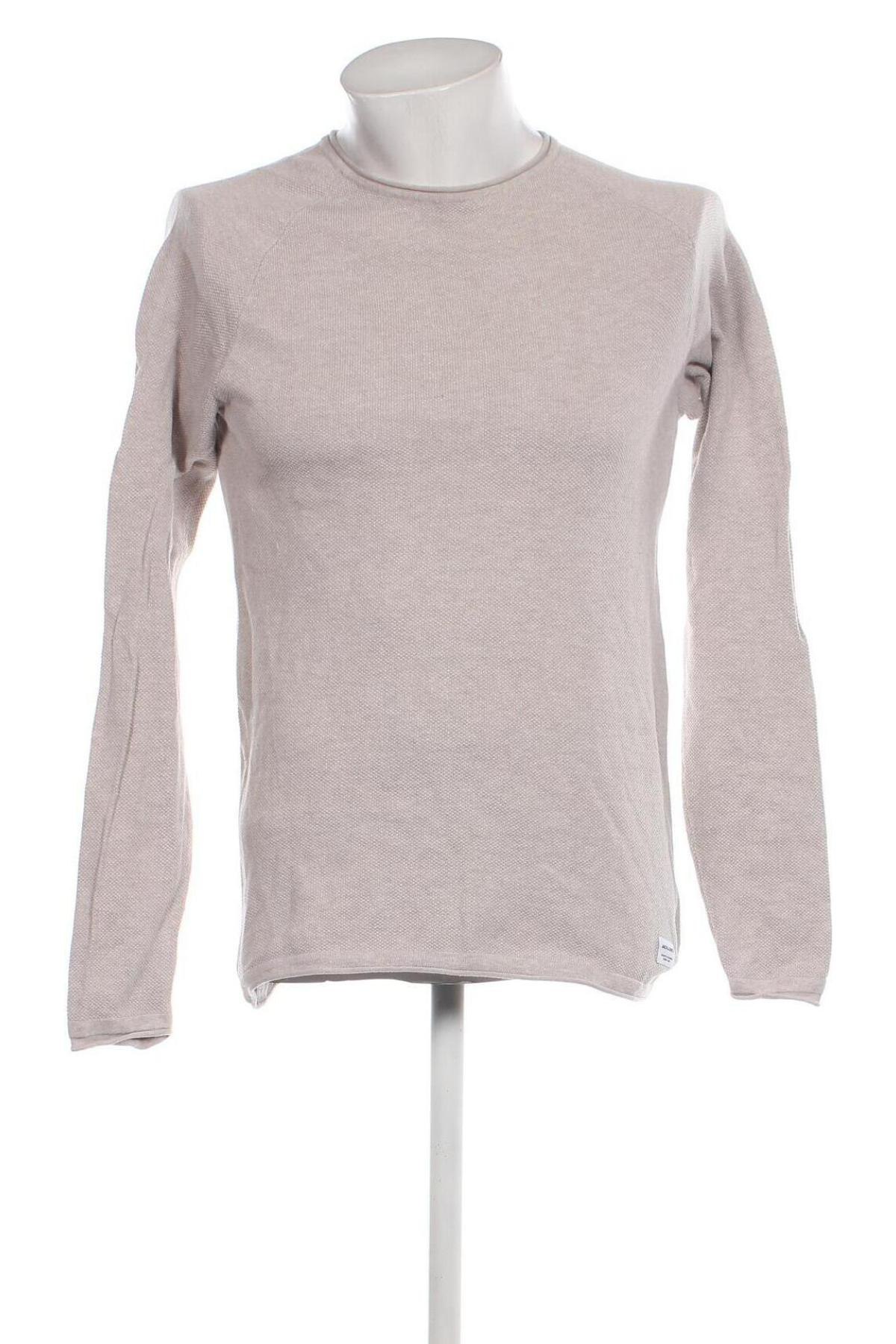 Ανδρικό πουλόβερ Jack & Jones, Μέγεθος M, Χρώμα  Μπέζ, Τιμή 11,78 €