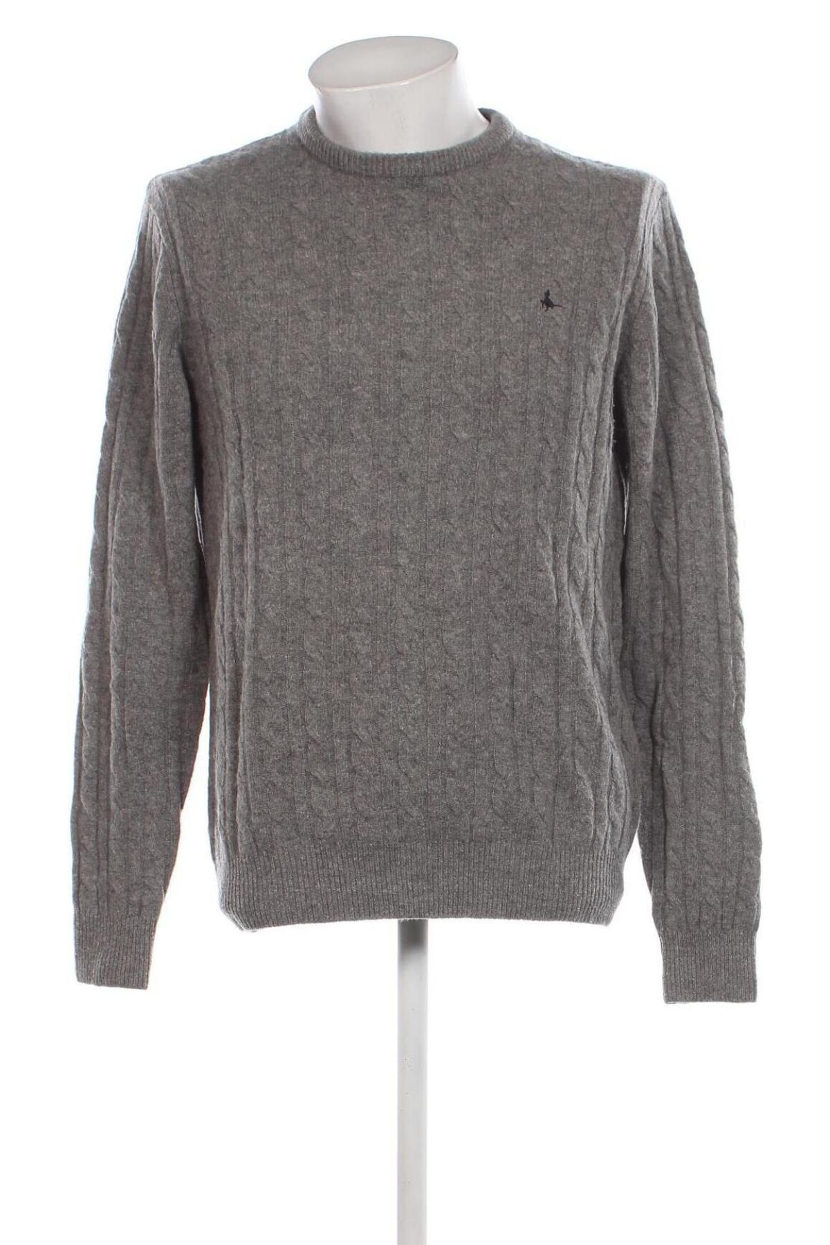 Herrenpullover Jack Wills, Größe L, Farbe Grau, Preis 13,25 €