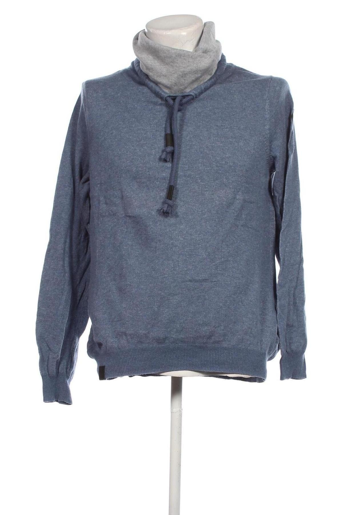 Herrenpullover Jean Pascale, Größe M, Farbe Blau, Preis € 6,49