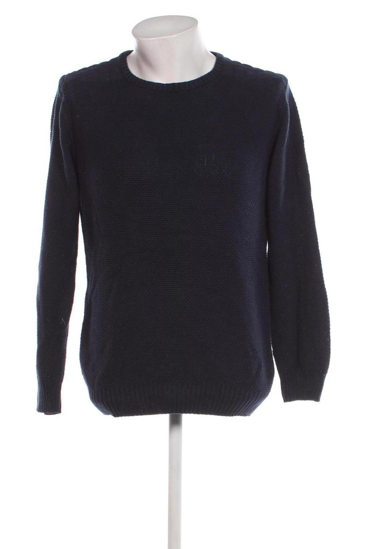 Ανδρικό πουλόβερ Jean Pascale, Μέγεθος L, Χρώμα Μπλέ, Τιμή 8,97 €