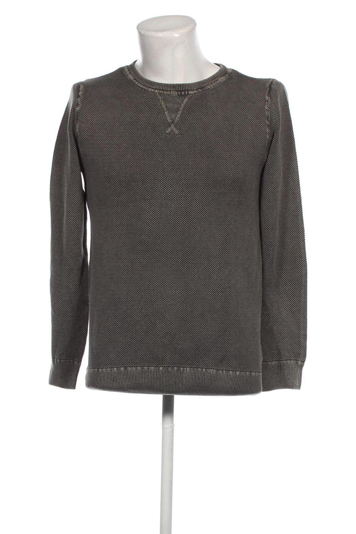 Ανδρικό πουλόβερ Jean Pascale, Μέγεθος S, Χρώμα Γκρί, Τιμή 8,07 €