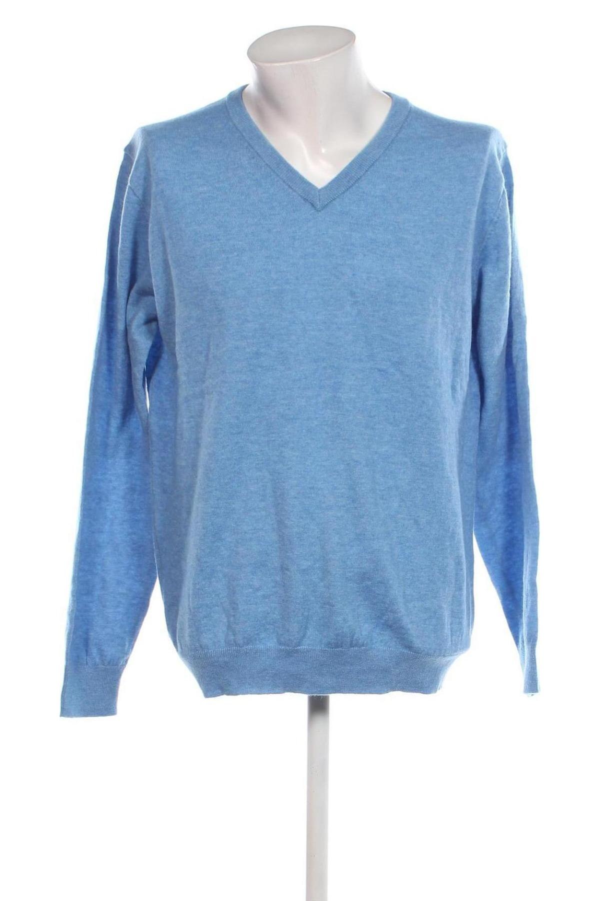 Herrenpullover John Cabot, Größe XL, Farbe Blau, Preis € 6,66