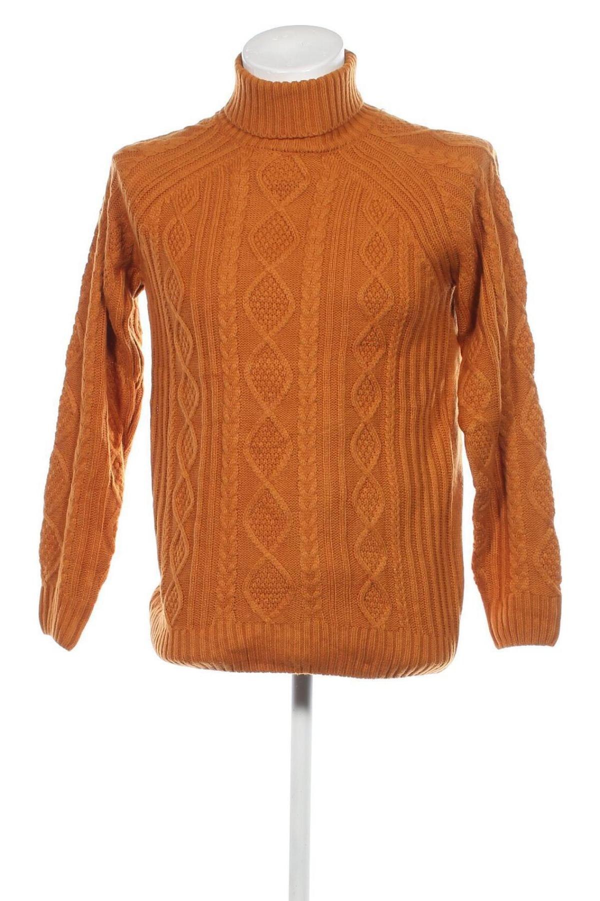Ανδρικό πουλόβερ LFT, Μέγεθος M, Χρώμα Καφέ, Τιμή 9,51 €