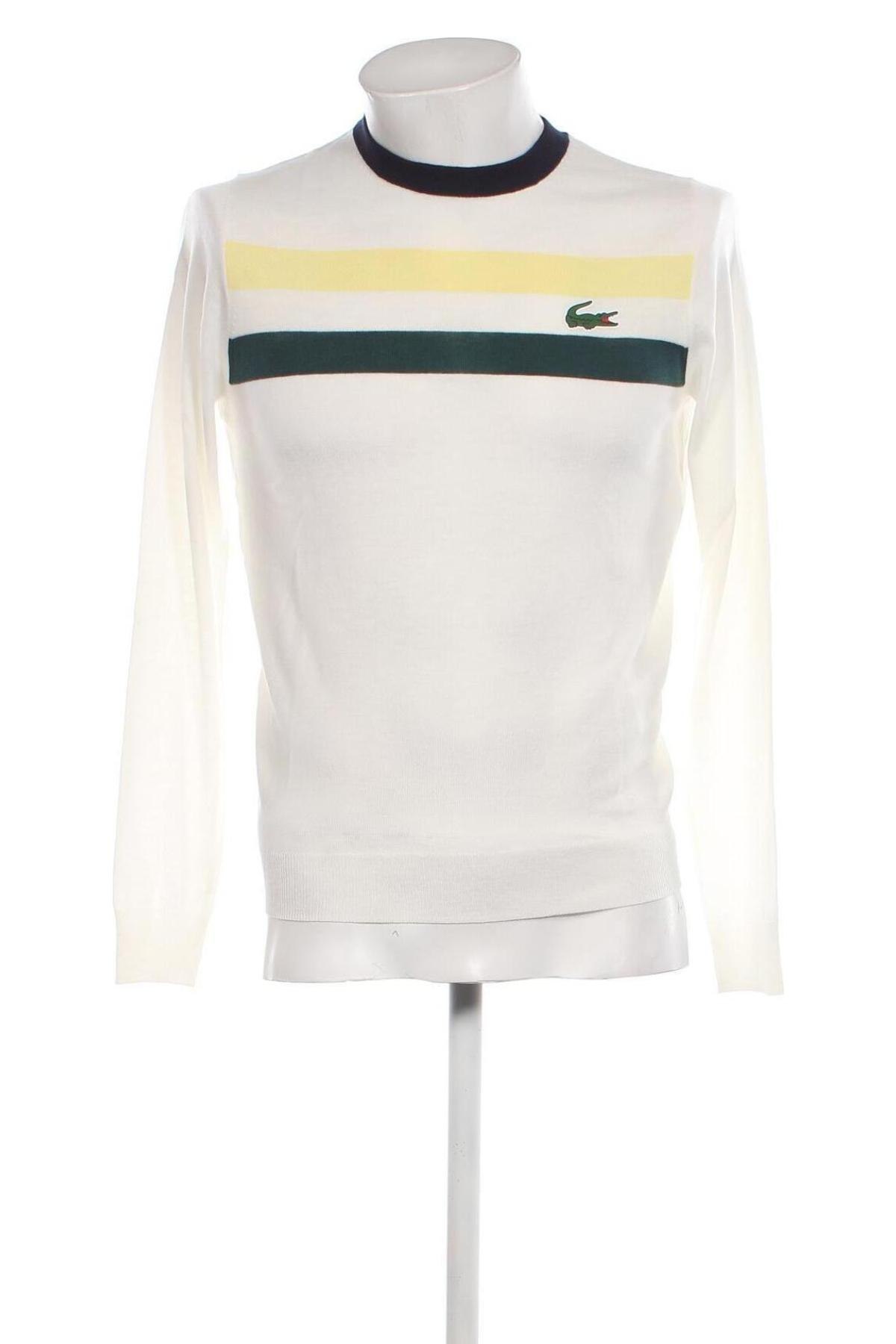 Herrenpullover Lacoste, Größe S, Farbe Weiß, Preis € 49,42