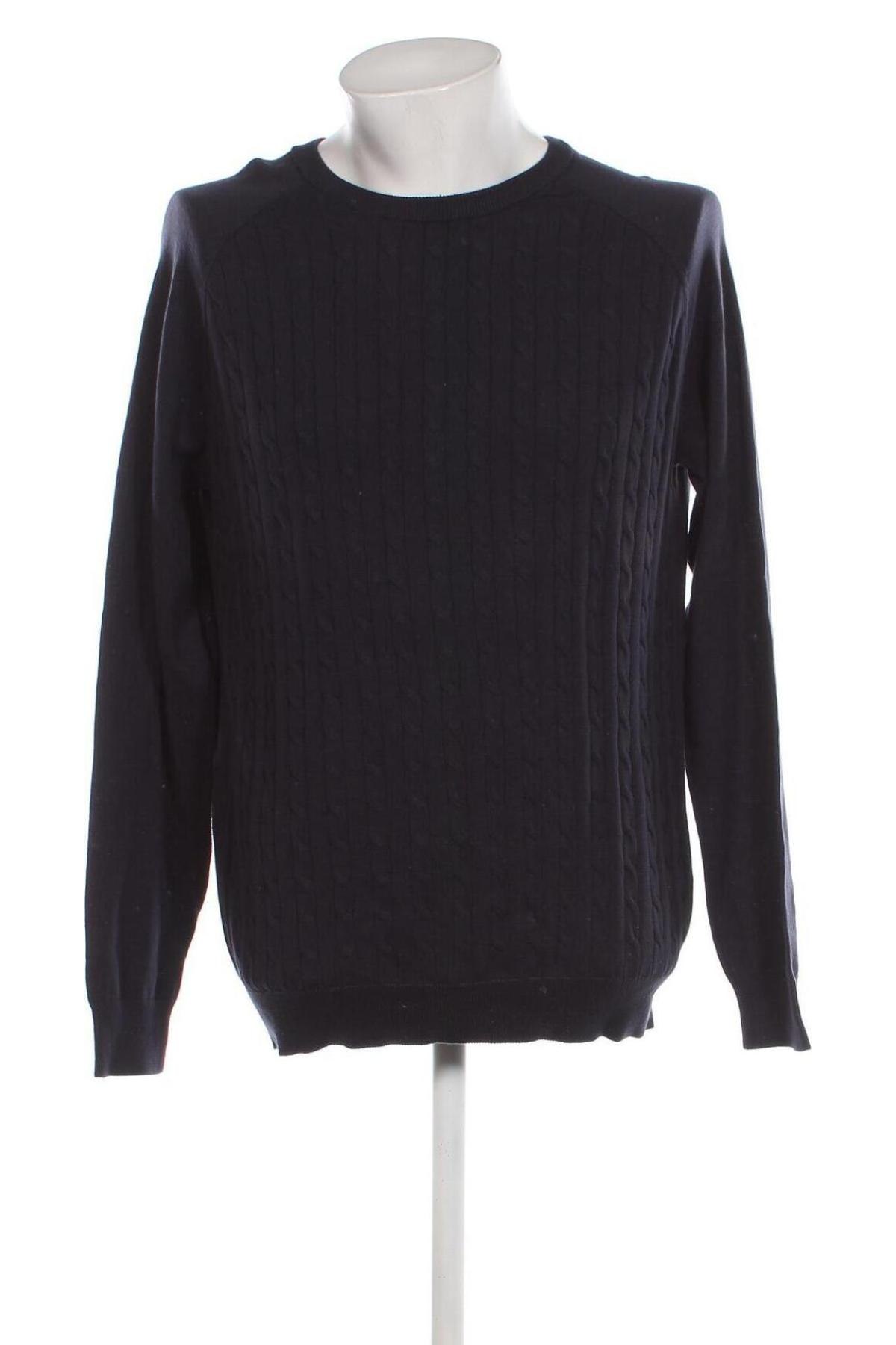 Herrenpullover Livergy, Größe L, Farbe Blau, Preis 15,29 €