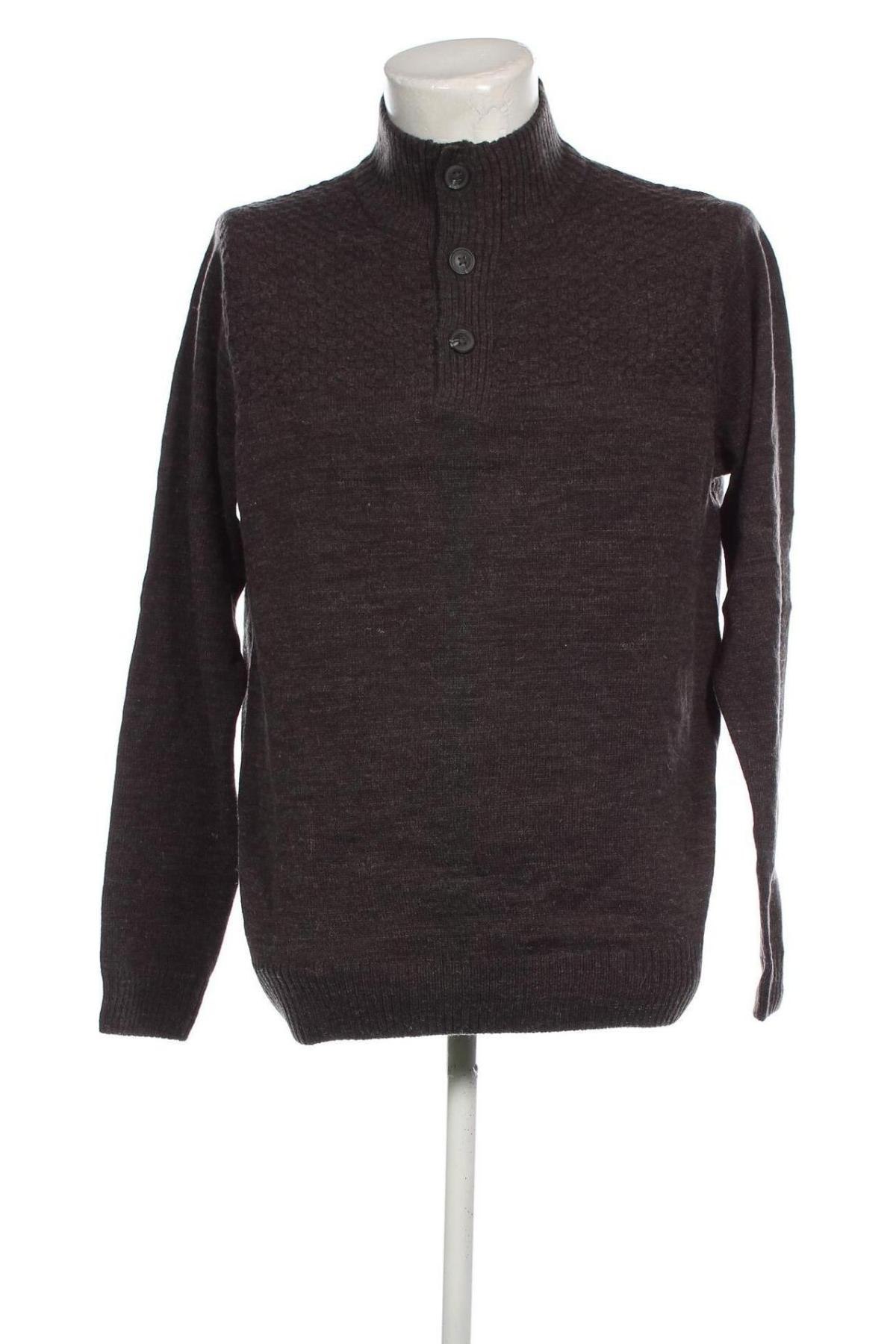 Herrenpullover Livergy, Größe L, Farbe Grau, Preis 10,09 €