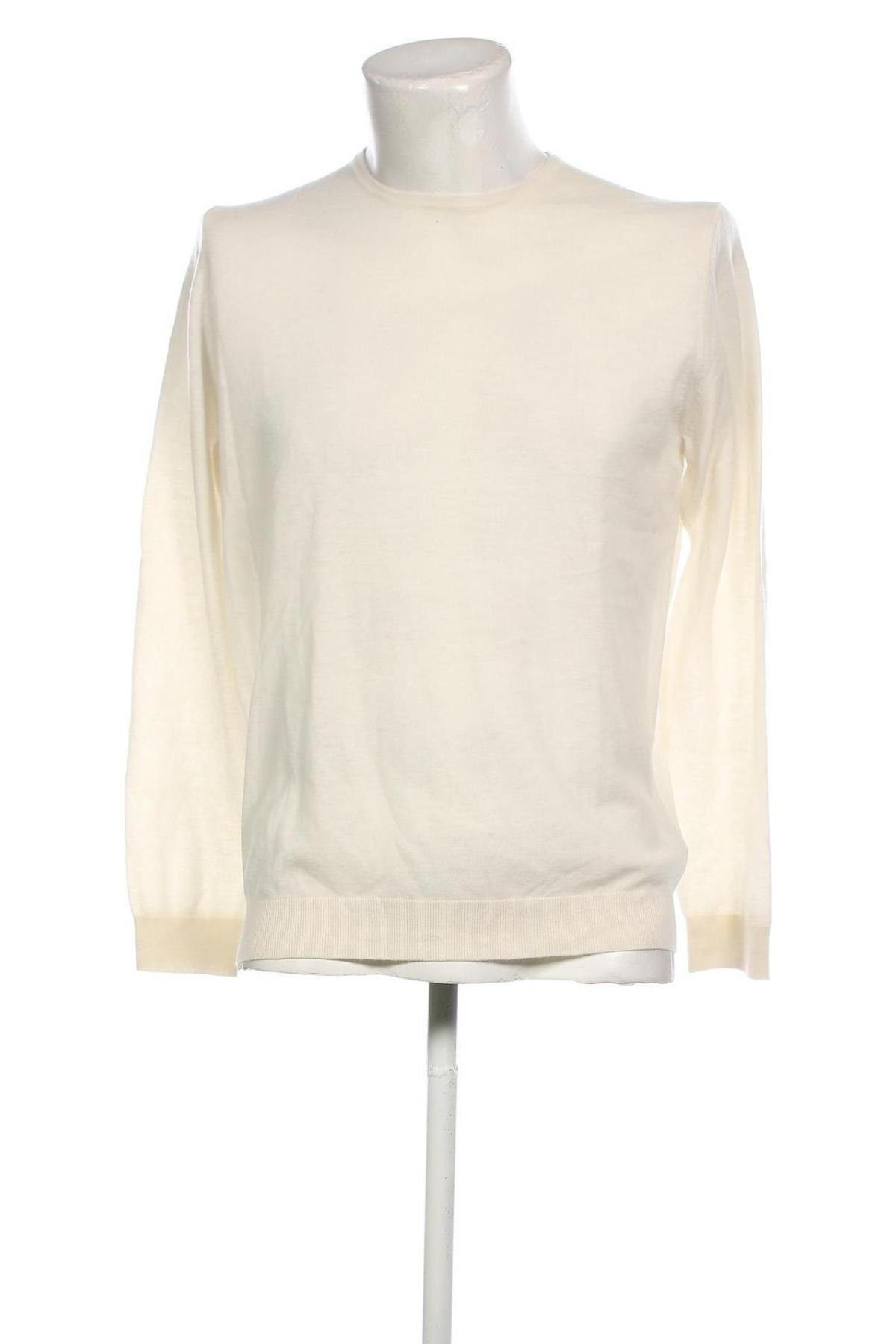 Herrenpullover Massimo Dutti, Größe M, Farbe Ecru, Preis € 34,51