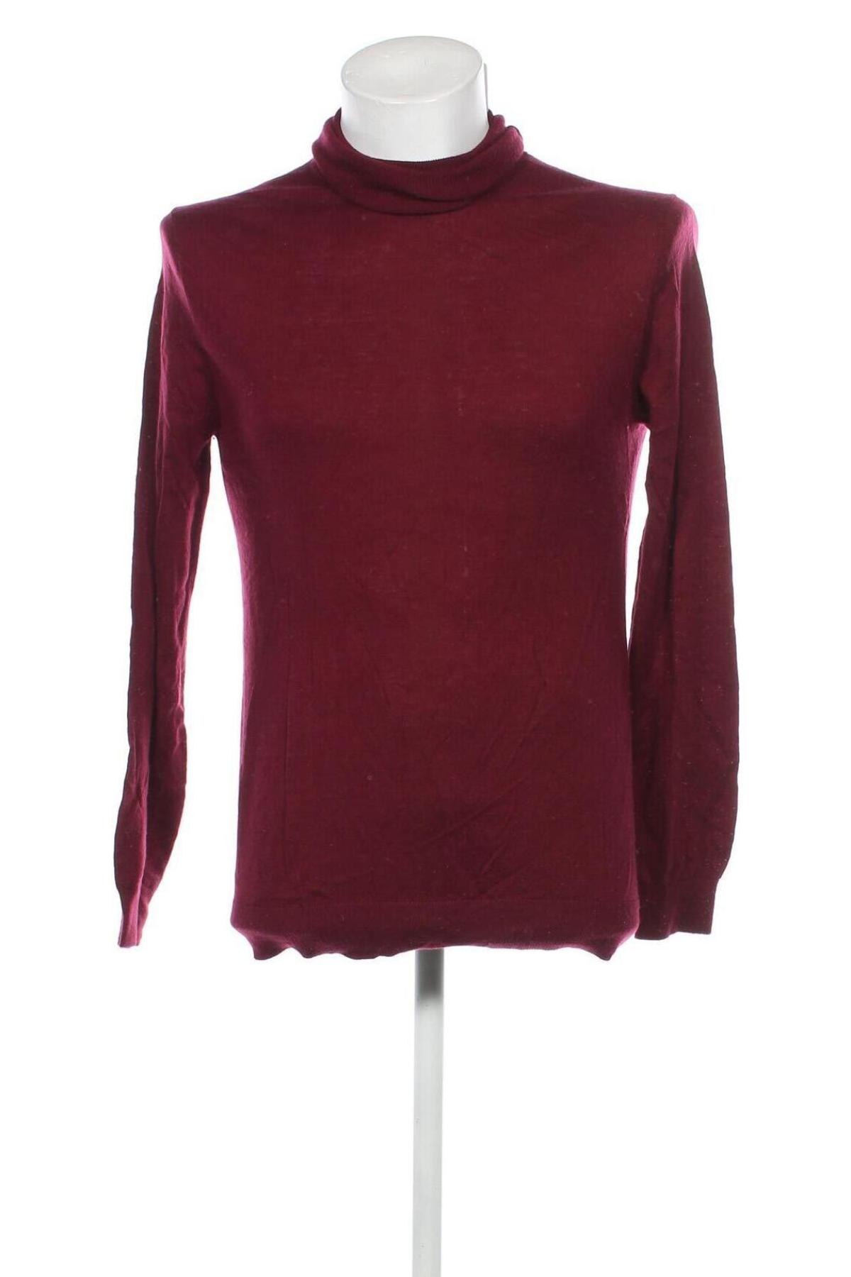 Męski sweter Massimo Dutti, Rozmiar L, Kolor Czerwony, Cena 69,99 zł