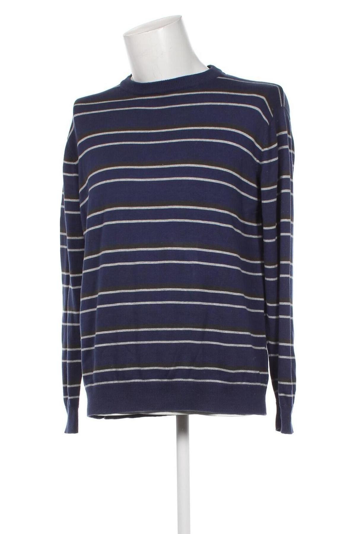 Herrenpullover Mauro Ferrini, Größe L, Farbe Blau, Preis 10,09 €