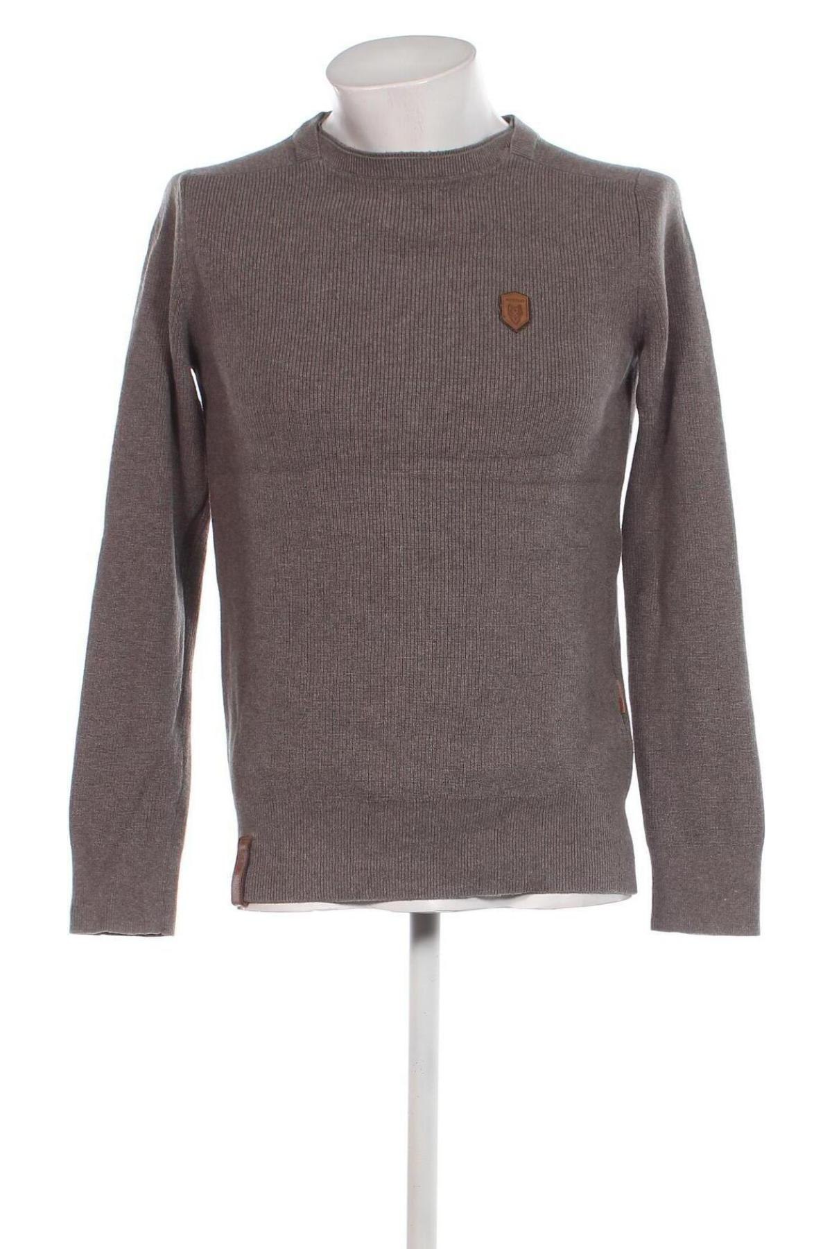 Herrenpullover Naketano, Größe L, Farbe Grau, Preis 23,73 €