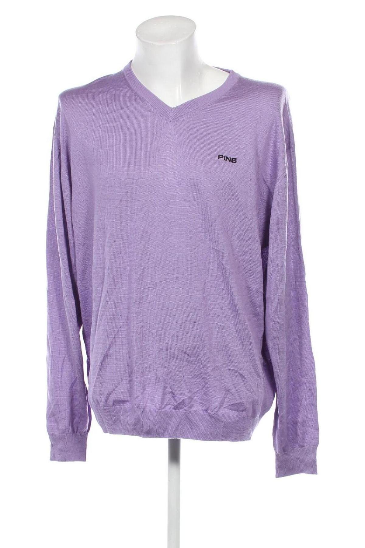 Herrenpullover PING Collection, Größe 3XL, Farbe Lila, Preis € 30,20