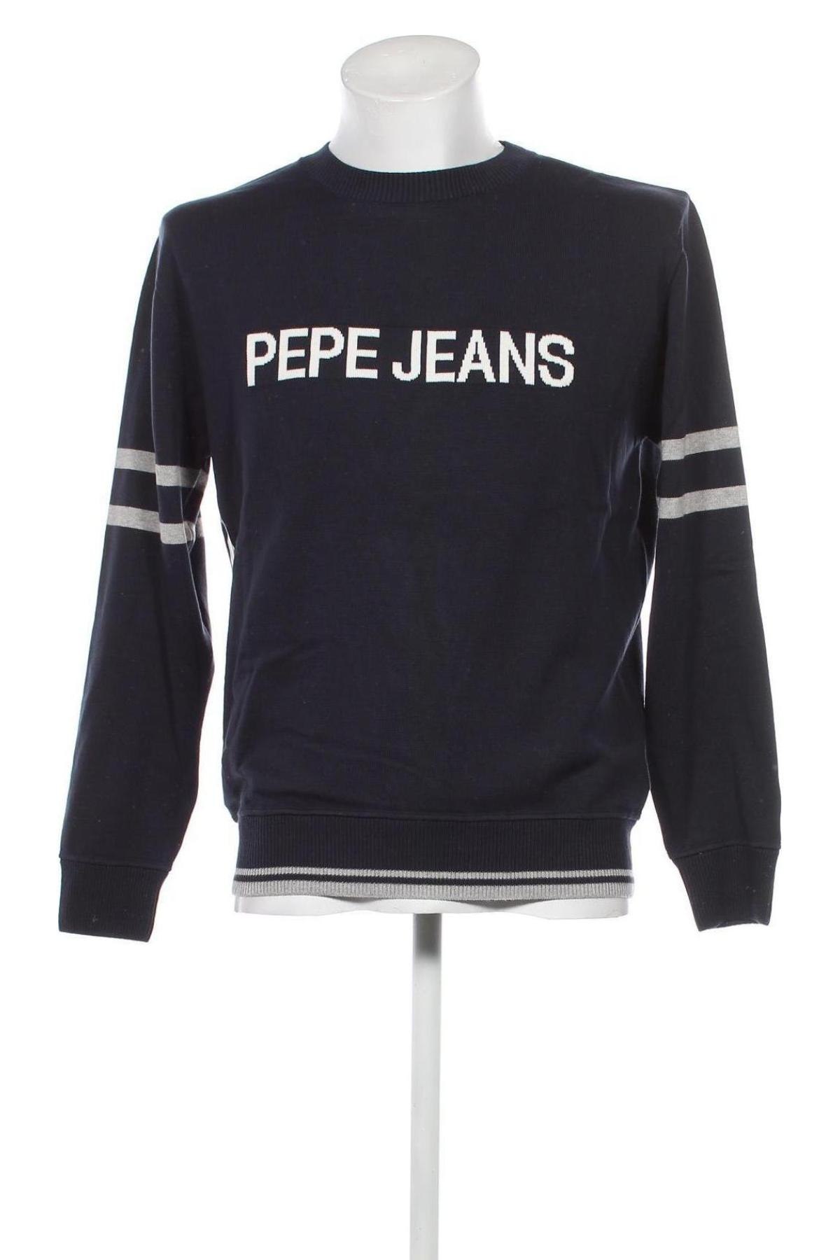 Herrenpullover Pepe Jeans, Größe L, Farbe Blau, Preis 36,08 €