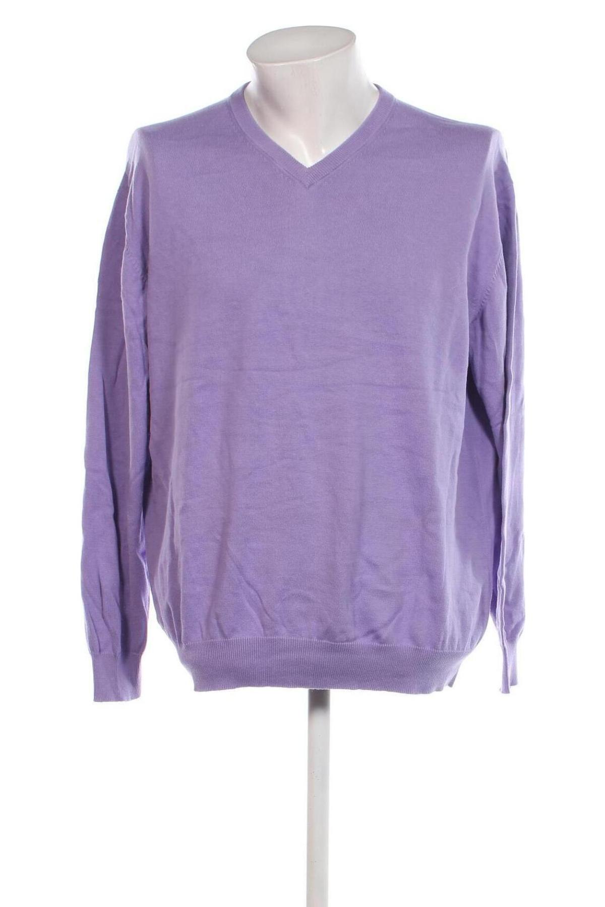 Herrenpullover Peter Fitch, Größe XXL, Farbe Lila, Preis € 10,09