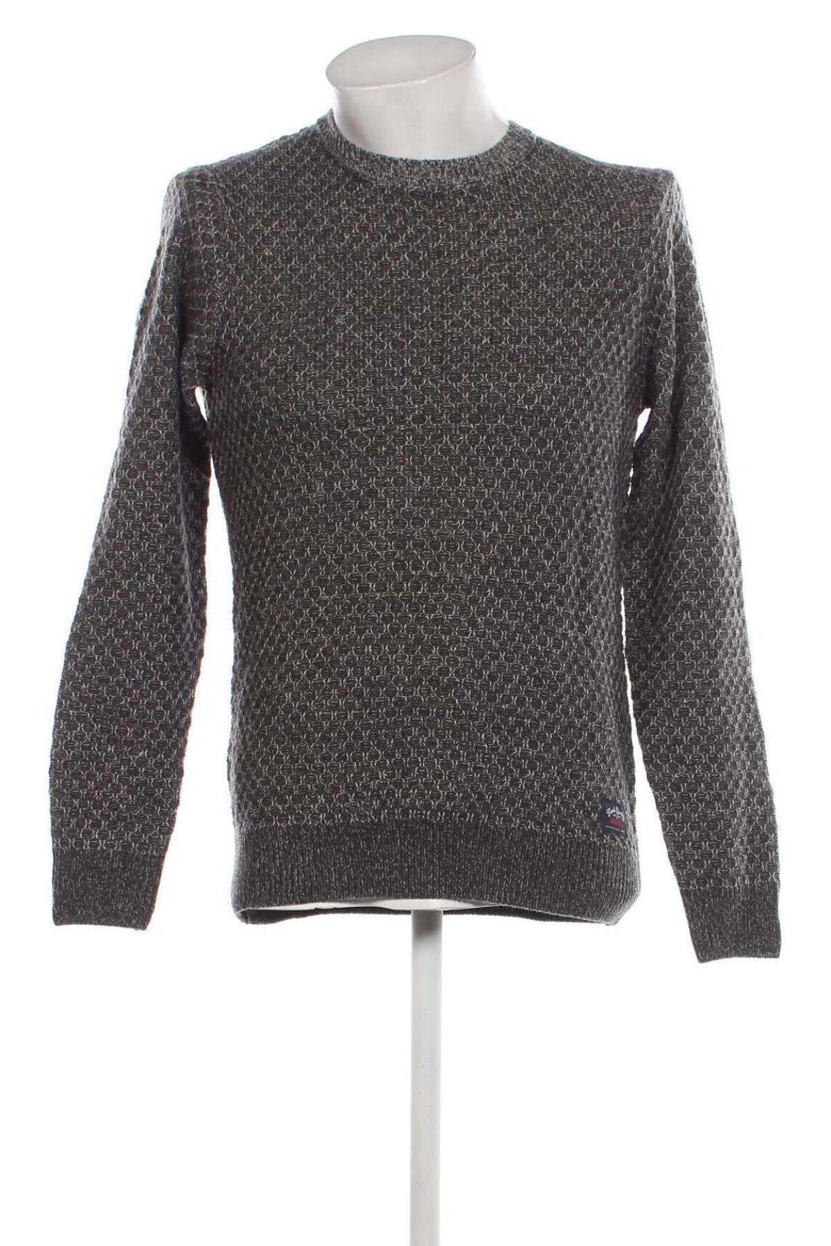 Мъжки пуловер Pier One, Размер M, Цвят Сив, Цена 13,63 лв.