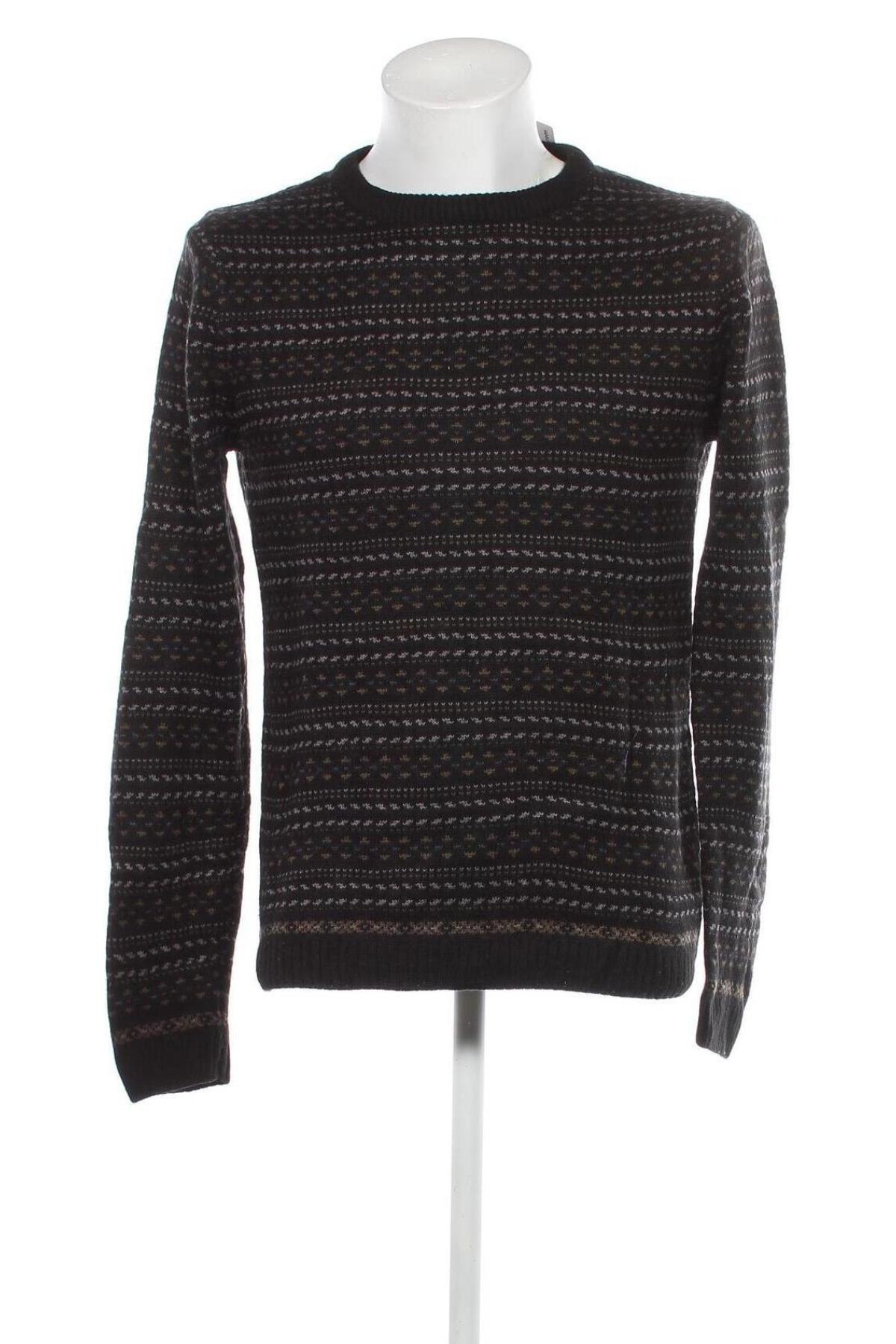 Męski sweter Pull&Bear, Rozmiar L, Kolor Czarny, Cena 31,99 zł