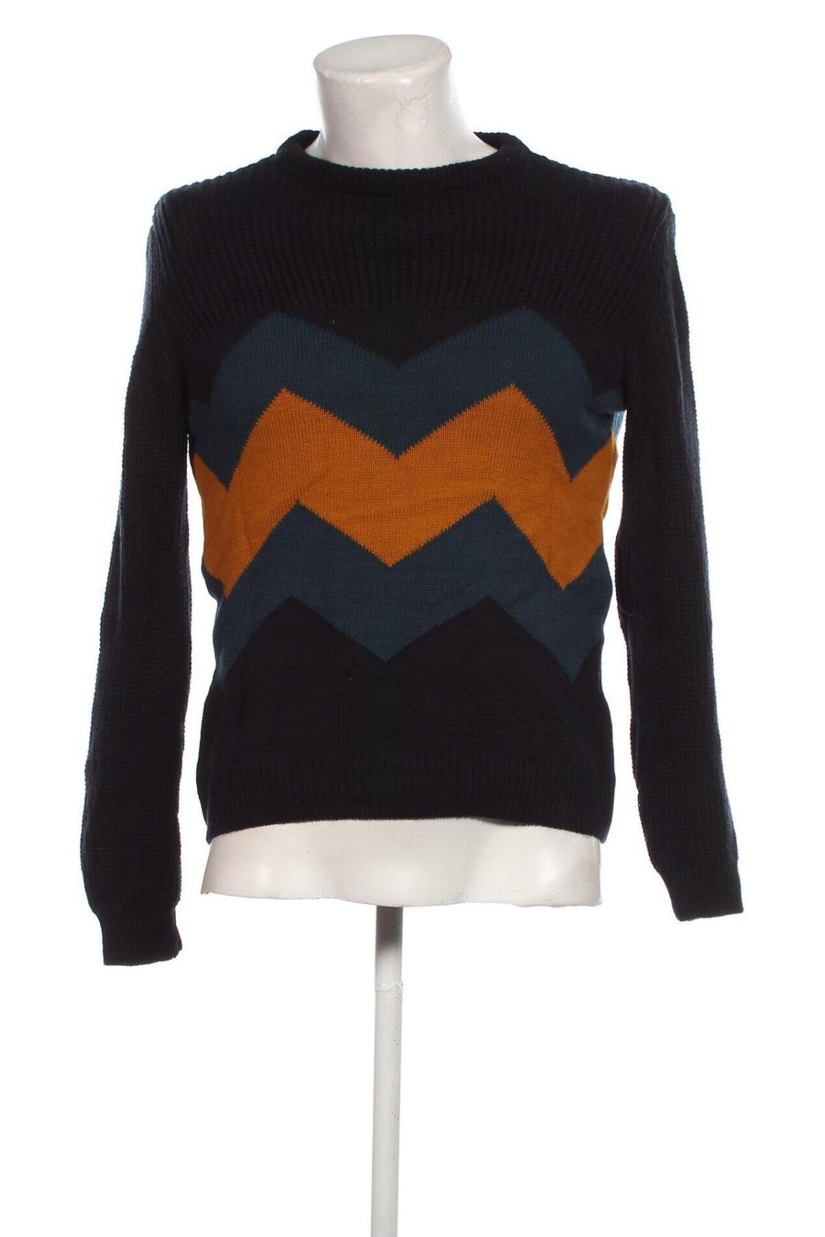 Ανδρικό πουλόβερ Pull&Bear, Μέγεθος S, Χρώμα Πολύχρωμο, Τιμή 9,15 €