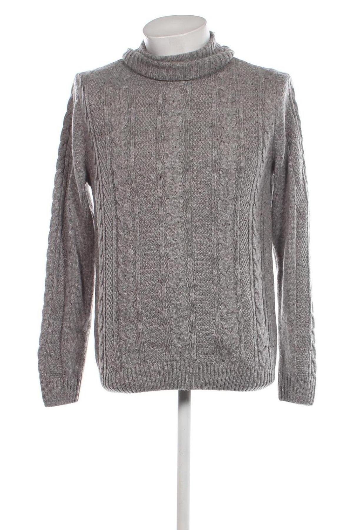 Herrenpullover Reserved, Größe M, Farbe Grau, Preis € 9,48