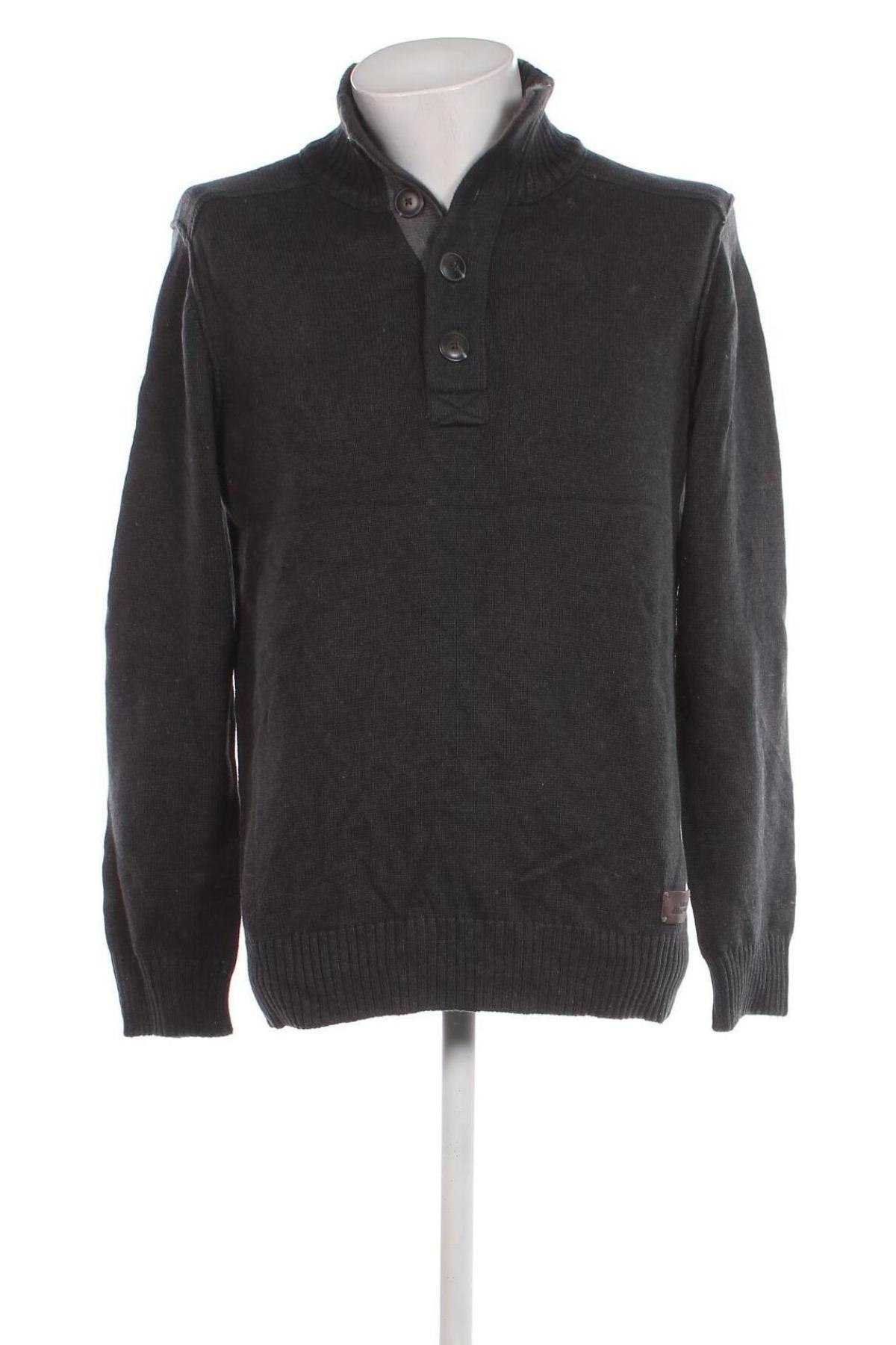 Herrenpullover S.Oliver, Größe L, Farbe Grau, Preis 11,83 €