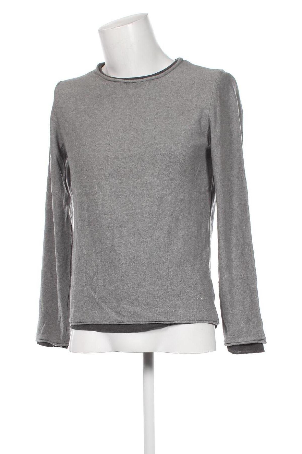 Herrenpullover S.Oliver, Größe M, Farbe Grau, Preis € 8,49