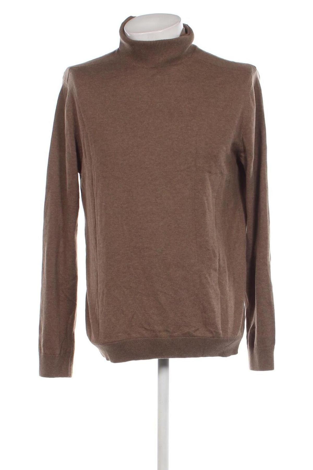 Ανδρικό πουλόβερ Selected Homme, Μέγεθος L, Χρώμα Καφέ, Τιμή 16,40 €