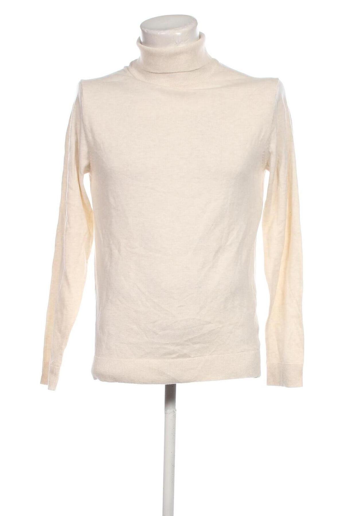 Herrenpullover Selected Homme, Größe M, Farbe Beige, Preis € 18,45