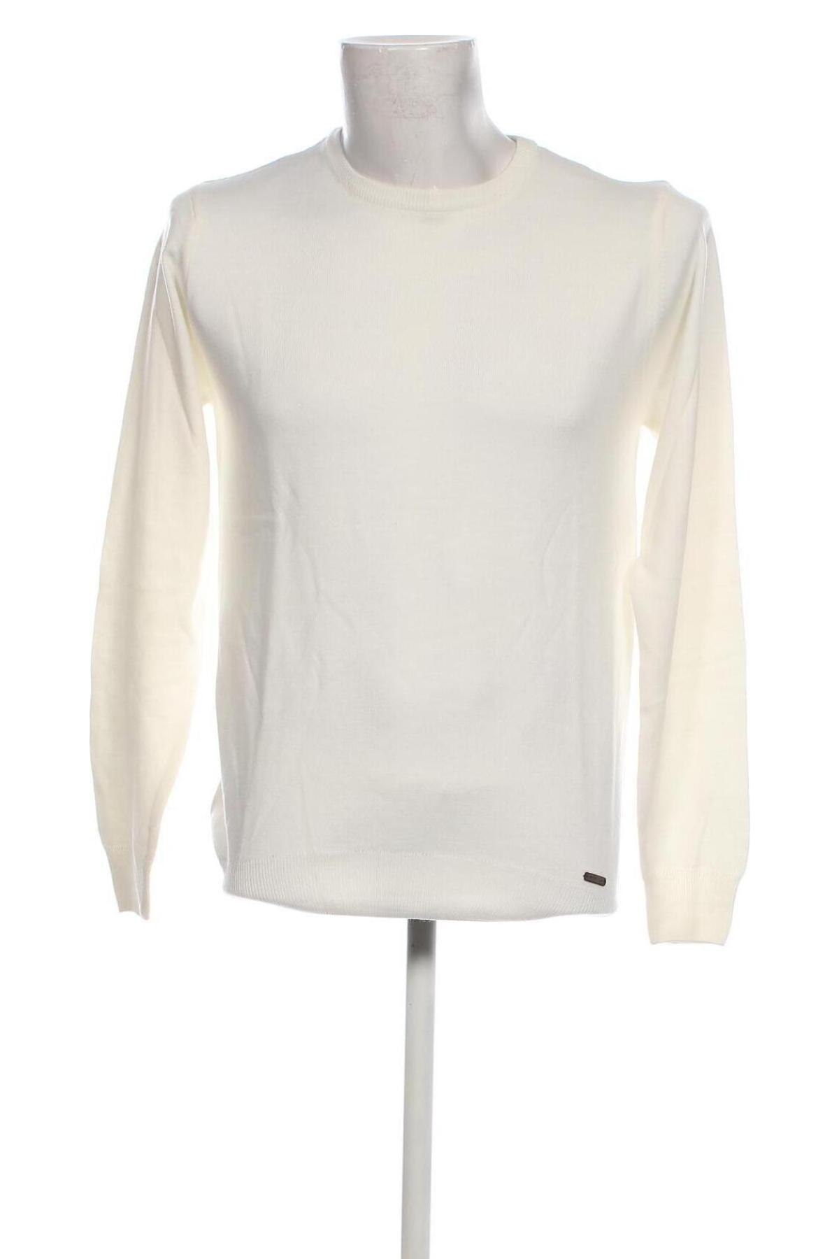 Ανδρικό πουλόβερ Sir Raymond Tailor, Μέγεθος M, Χρώμα Λευκό, Τιμή 39,69 €