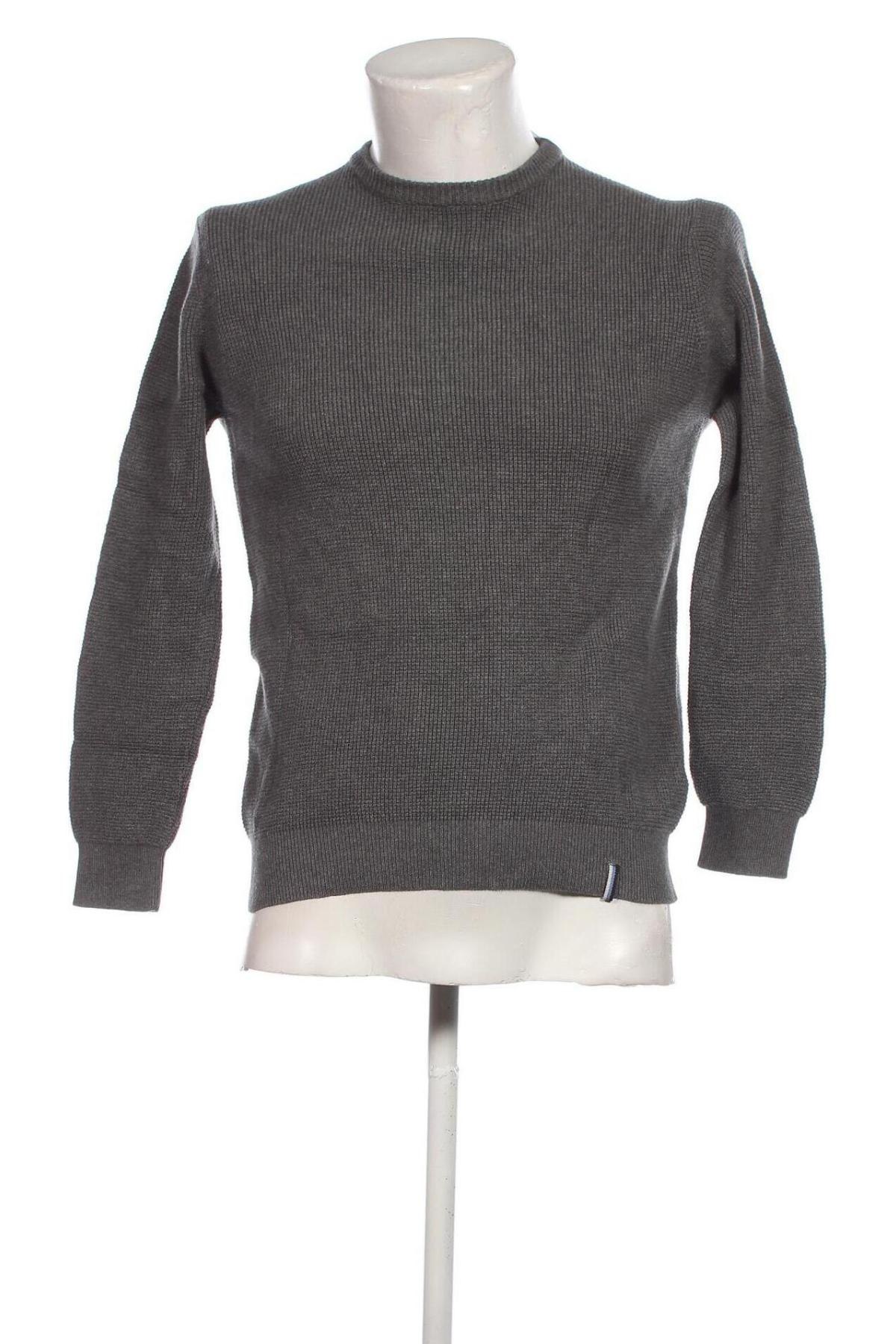 Herrenpullover Springfield, Größe M, Farbe Grau, Preis 9,46 €