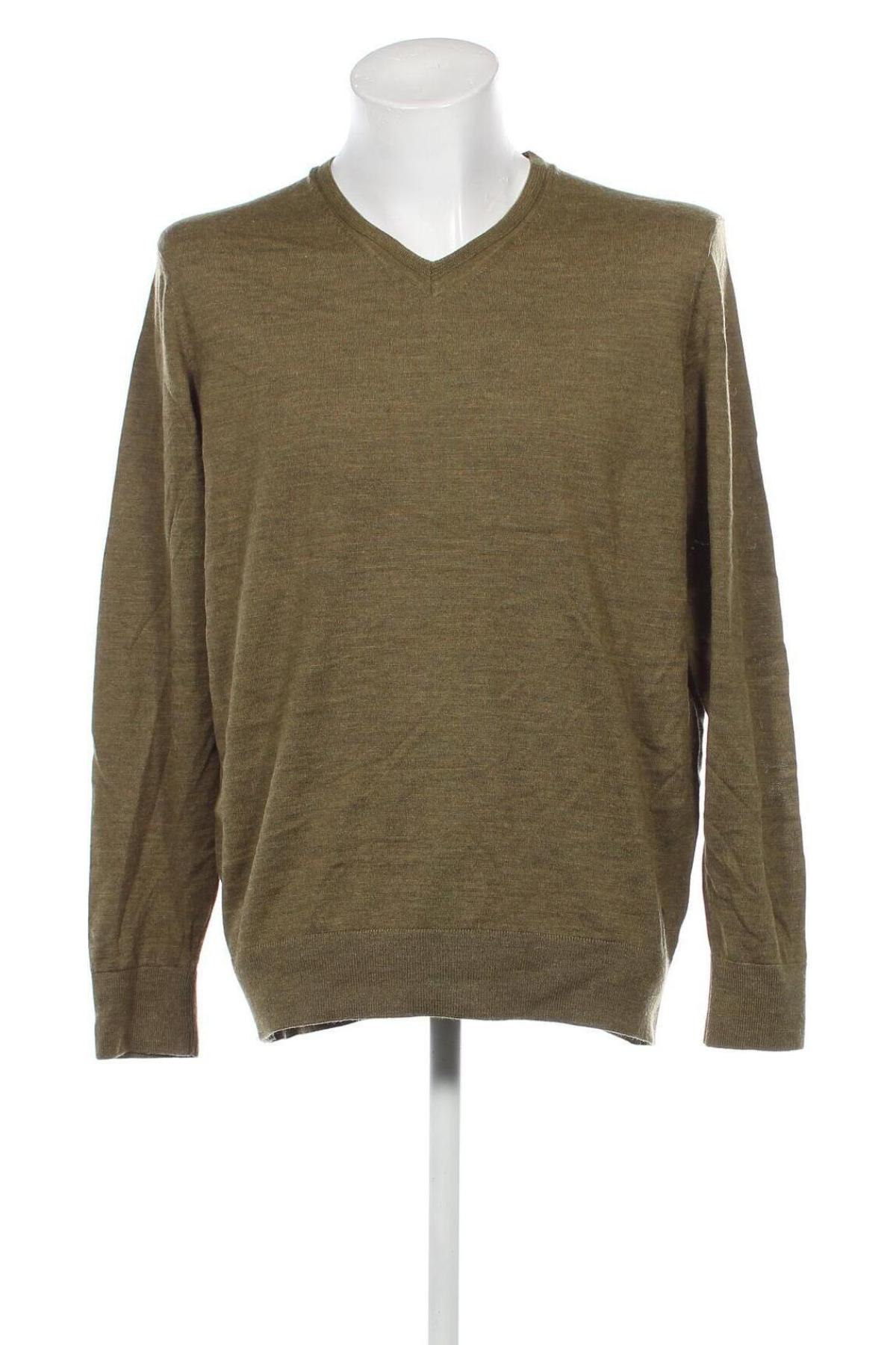 Мъжки пуловер State Of Art, Размер XXL, Цвят Зелен, Цена 34,10 лв.