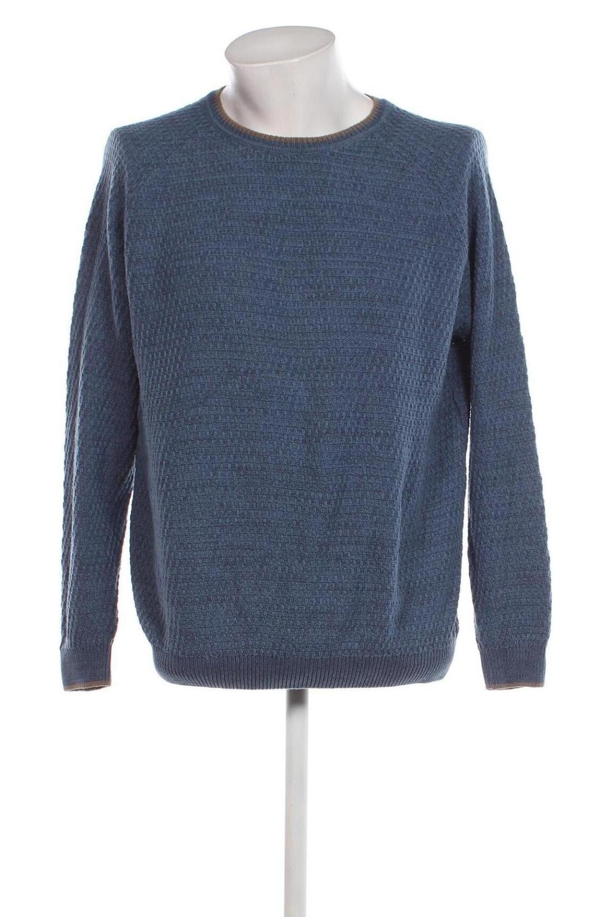 Мъжки пуловер Straight Up, Размер L, Цвят Син, Цена 13,63 лв.