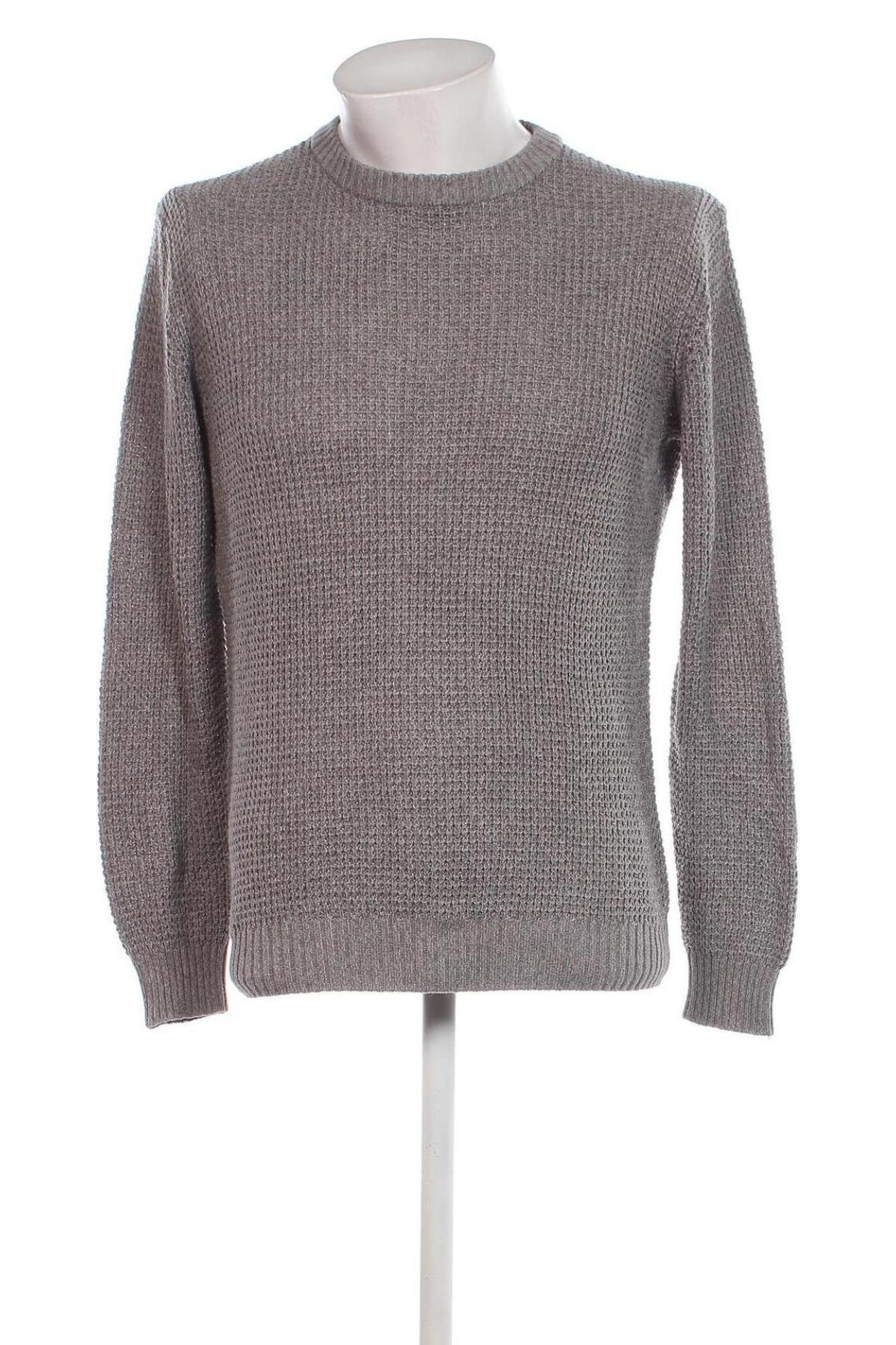 Ανδρικό πουλόβερ Straight Up, Μέγεθος M, Χρώμα Γκρί, Τιμή 8,43 €