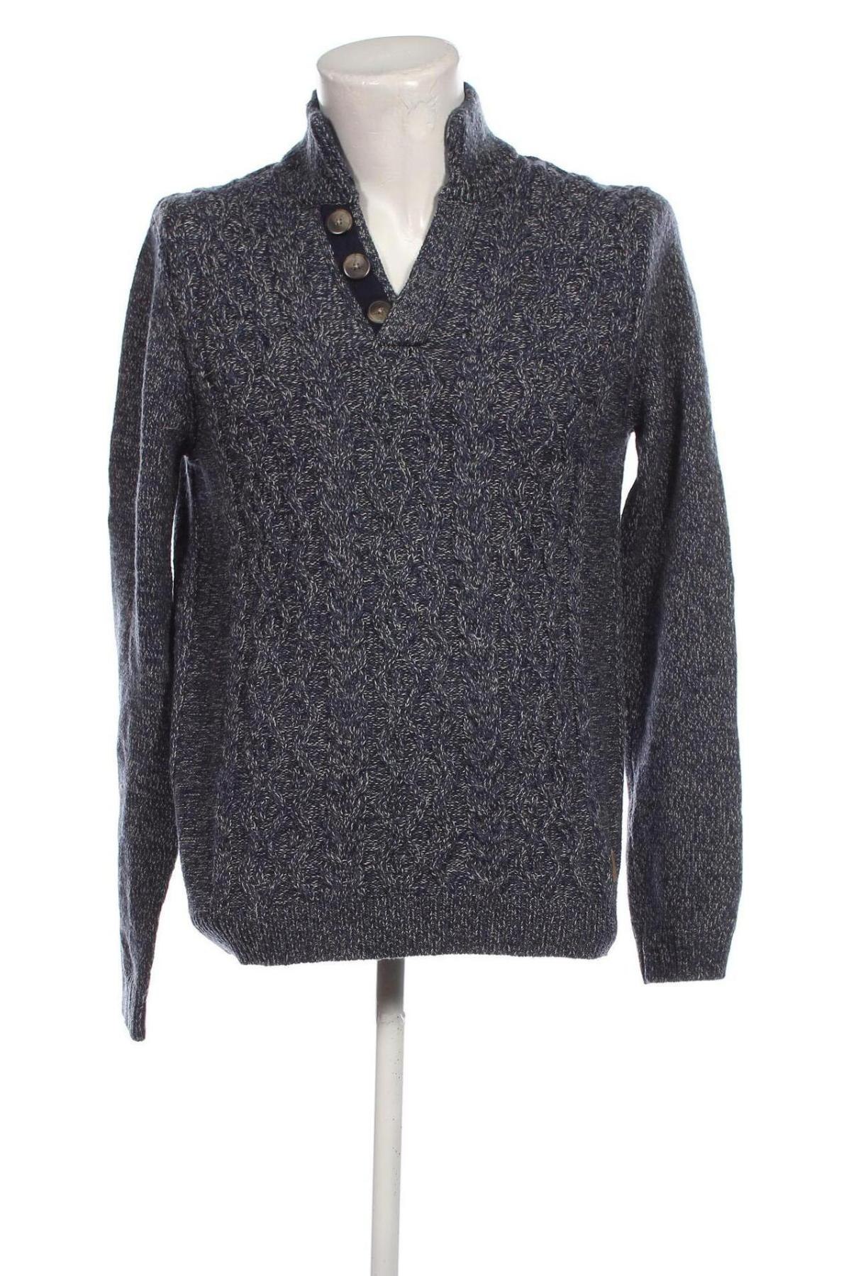 Herrenpullover Threadbare, Größe L, Farbe Blau, Preis € 8,07