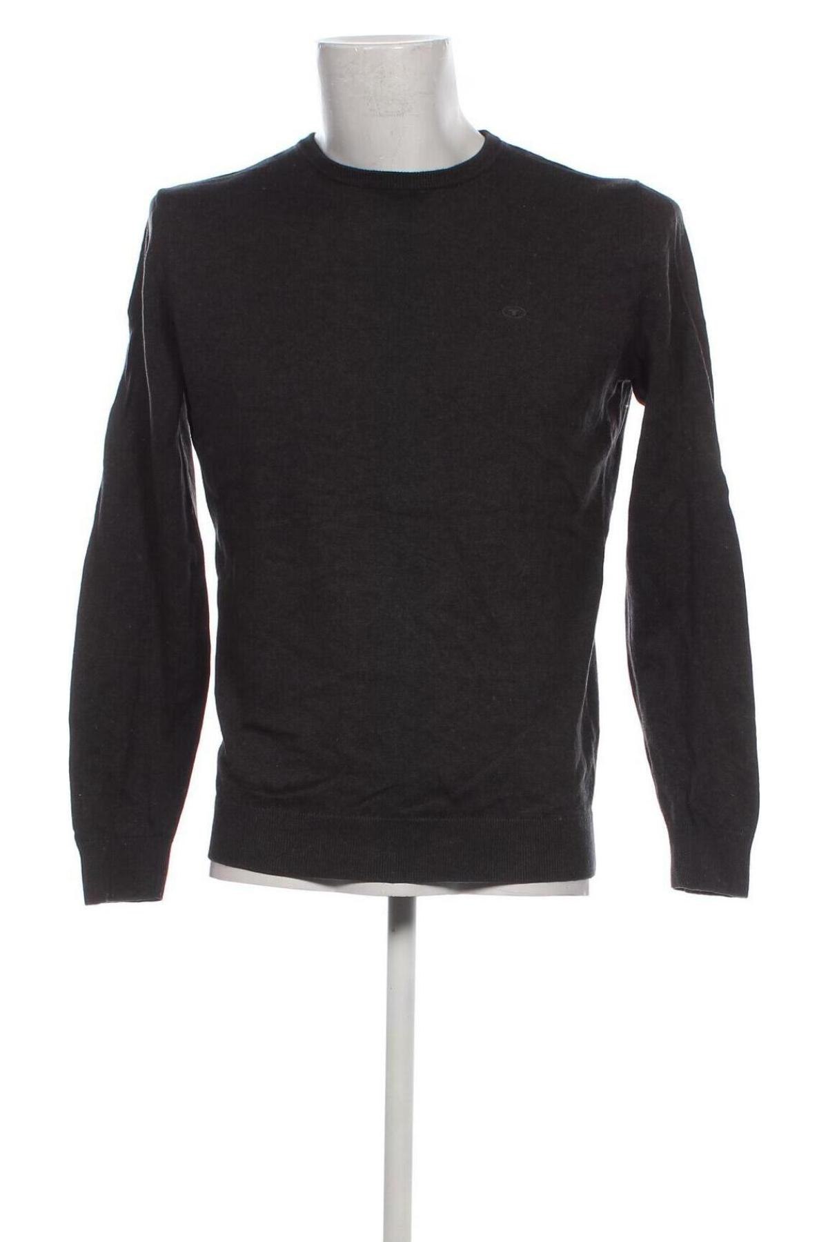 Herrenpullover Tom Tailor, Größe L, Farbe Grau, Preis 12,54 €