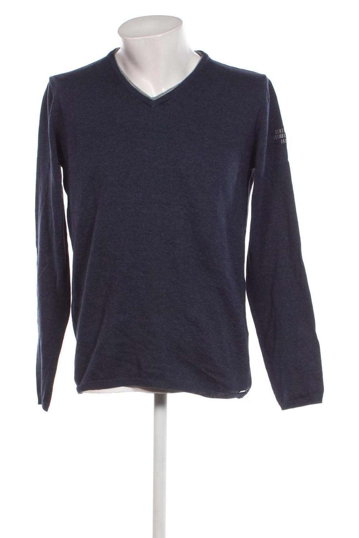 Herrenpullover Tom Tailor, Größe L, Farbe Blau, Preis 11,83 €