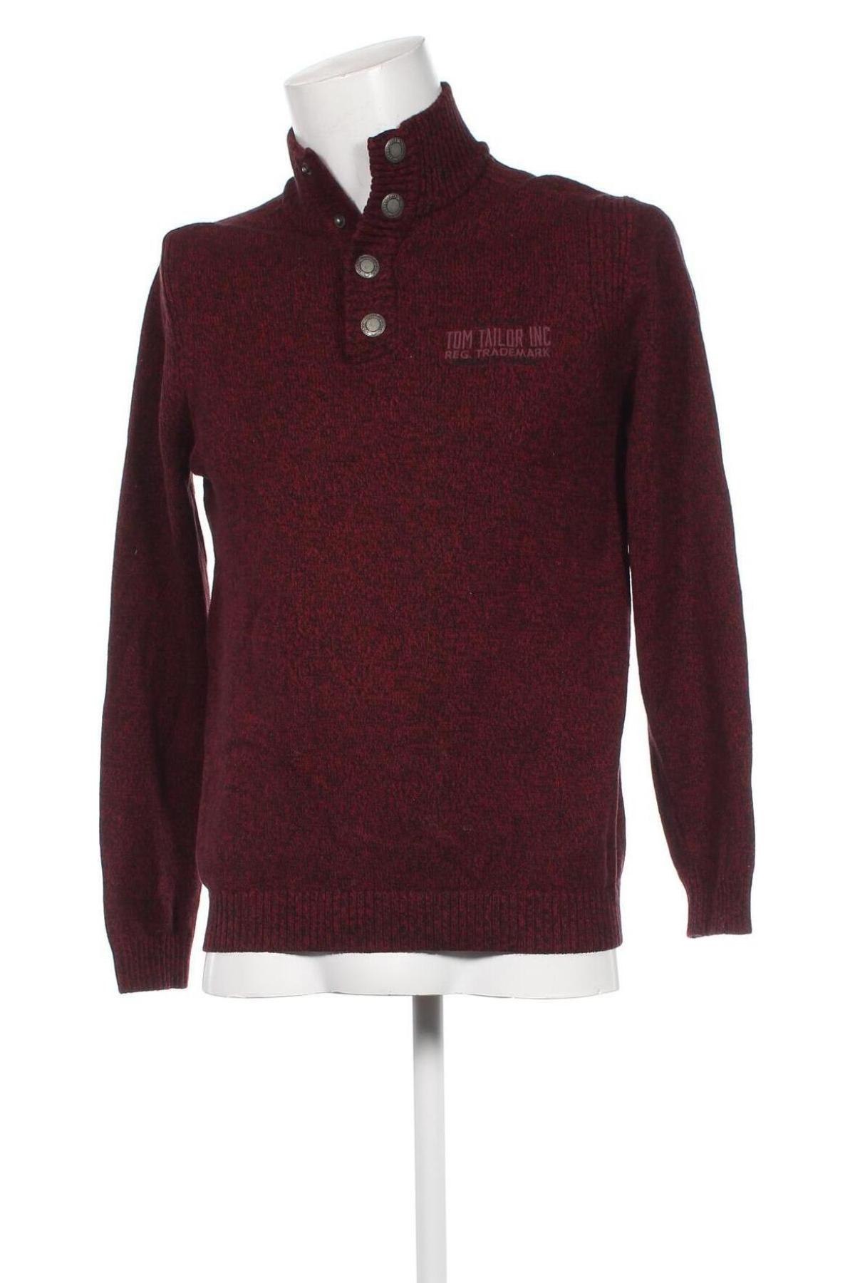 Herrenpullover Tom Tailor, Größe L, Farbe Rot, Preis € 11,12