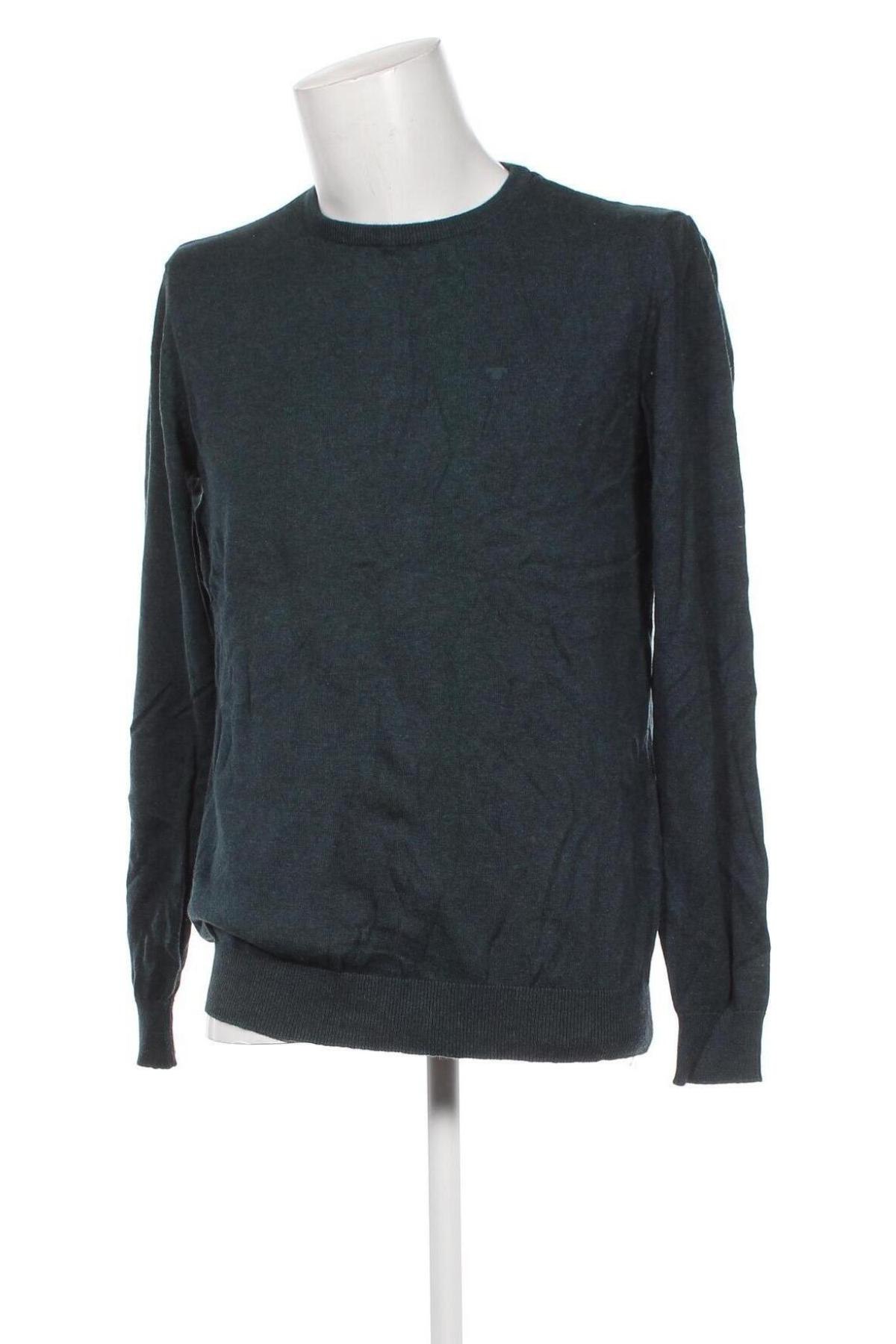 Мъжки пуловер Tom Tailor, Размер XL, Цвят Зелен, Цена 18,02 лв.