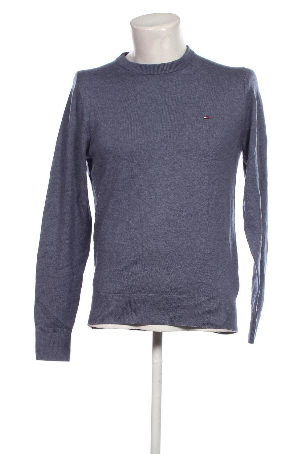 Herrenpullover Tommy Hilfiger, Größe S, Farbe Blau, Preis 38,74 €