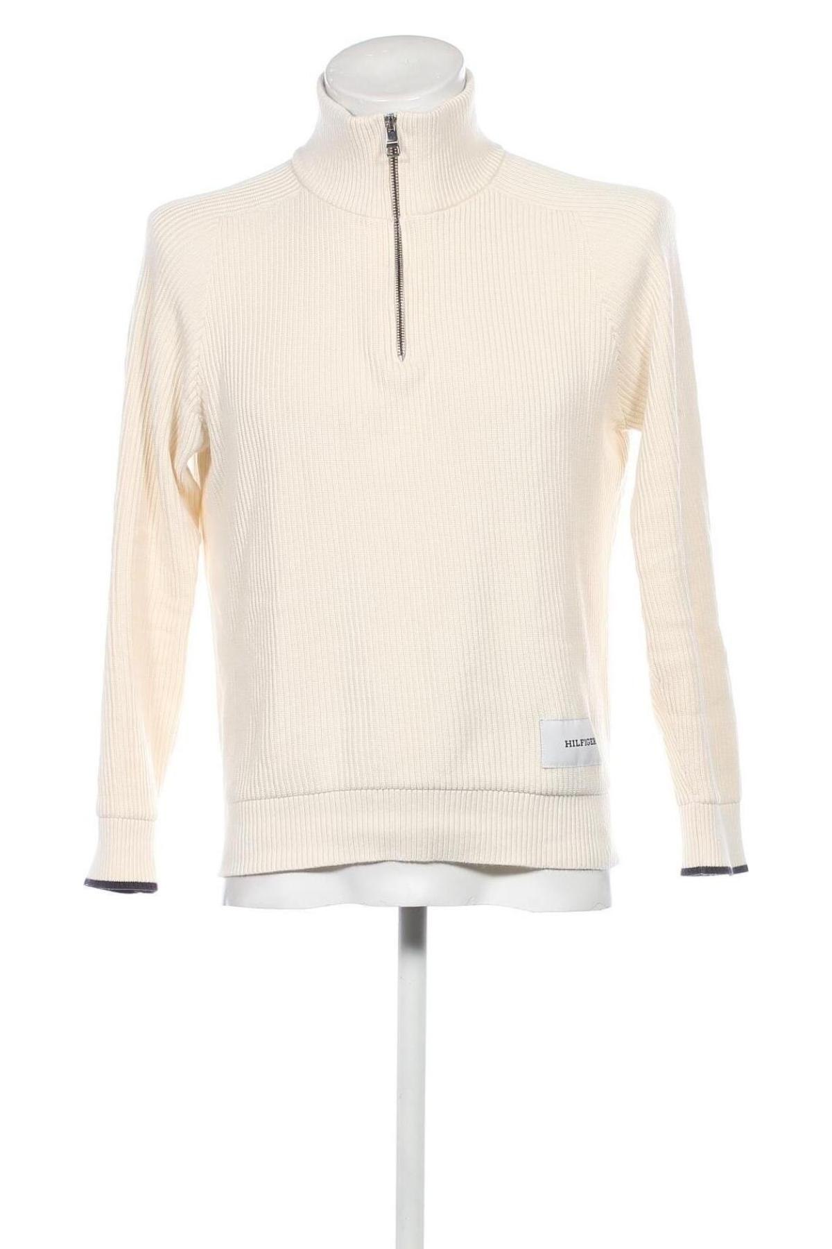 Herrenpullover Tommy Hilfiger, Größe M, Farbe Ecru, Preis € 63,09