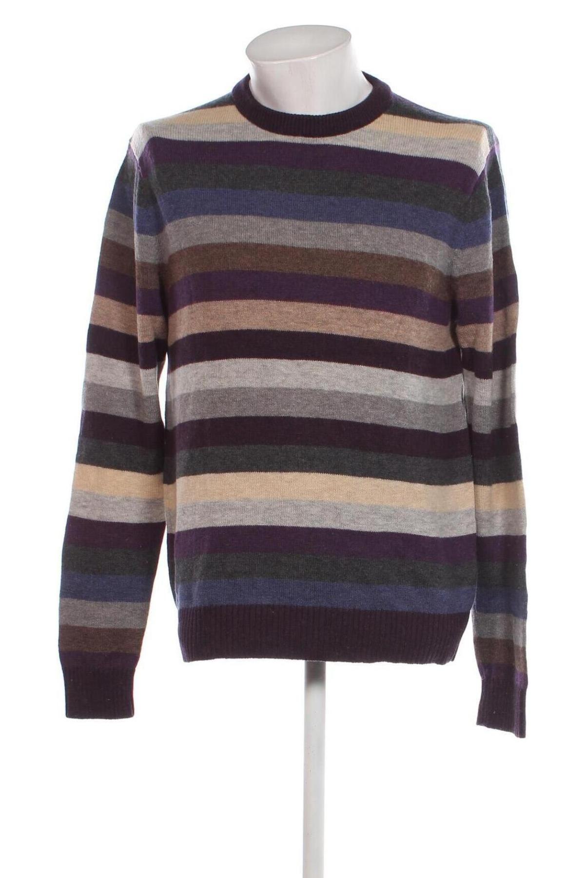 Мъжки пуловер Tommy Hilfiger, Размер L, Цвят Многоцветен, Цена 52,80 лв.