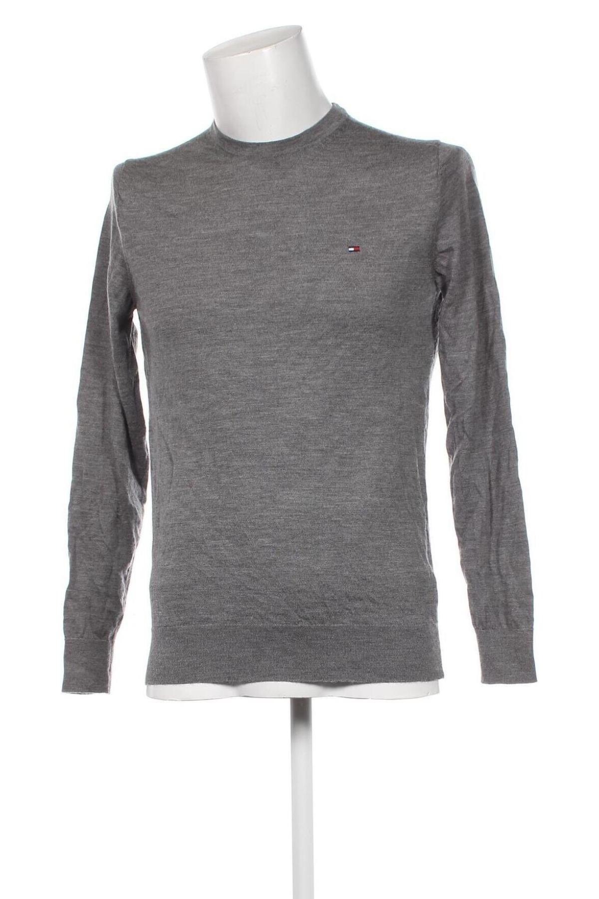 Мъжки пуловер Tommy Hilfiger, Размер M, Цвят Сив, Цена 48,00 лв.