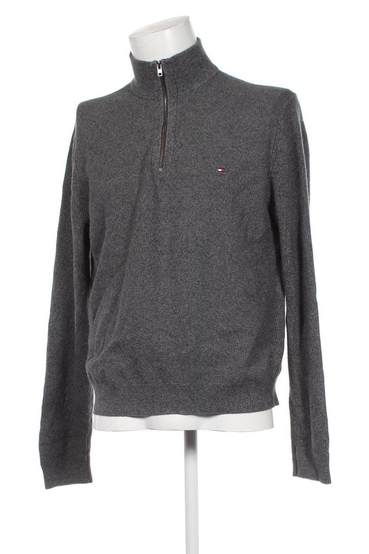 Pánsky sveter  Tommy Hilfiger, Veľkosť XXL, Farba Sivá, Cena  27,22 €