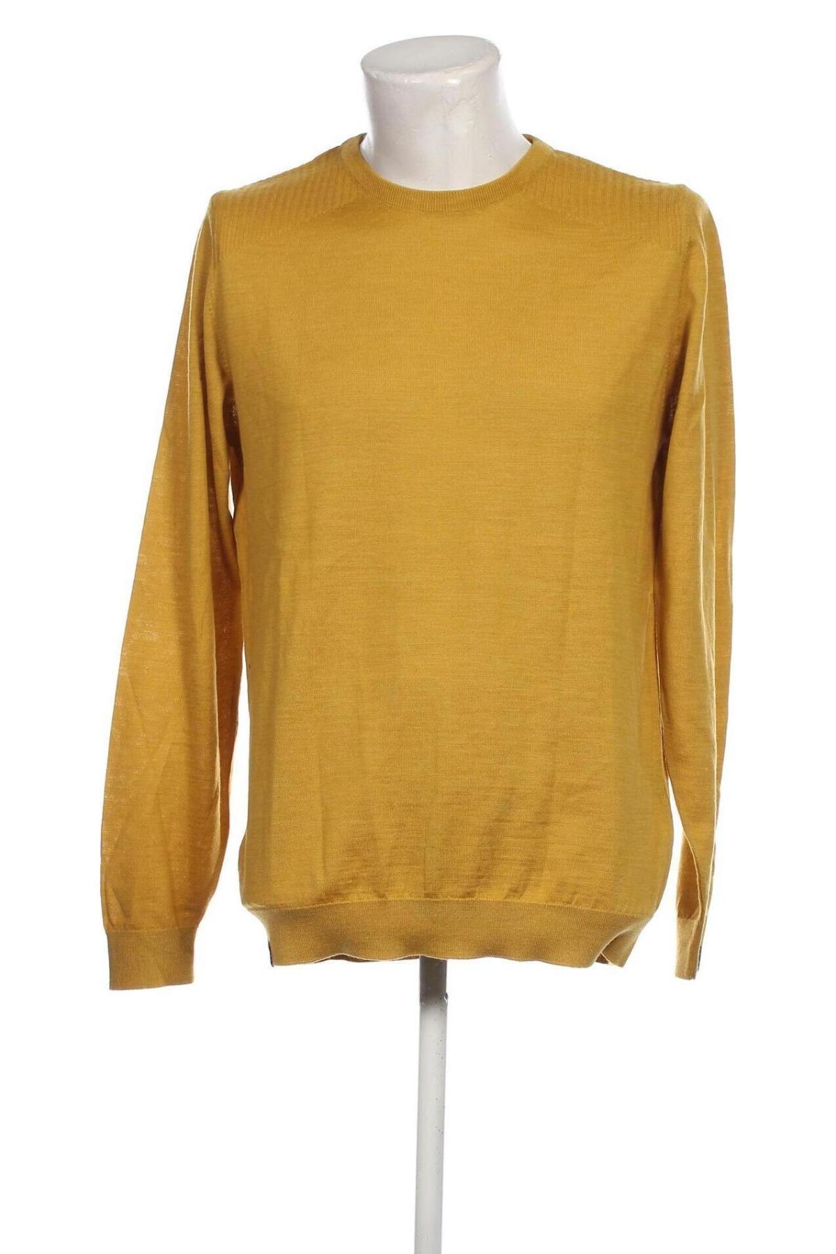 Мъжки пуловер Vanguard, Размер L, Цвят Жълт, Цена 31,00 лв.