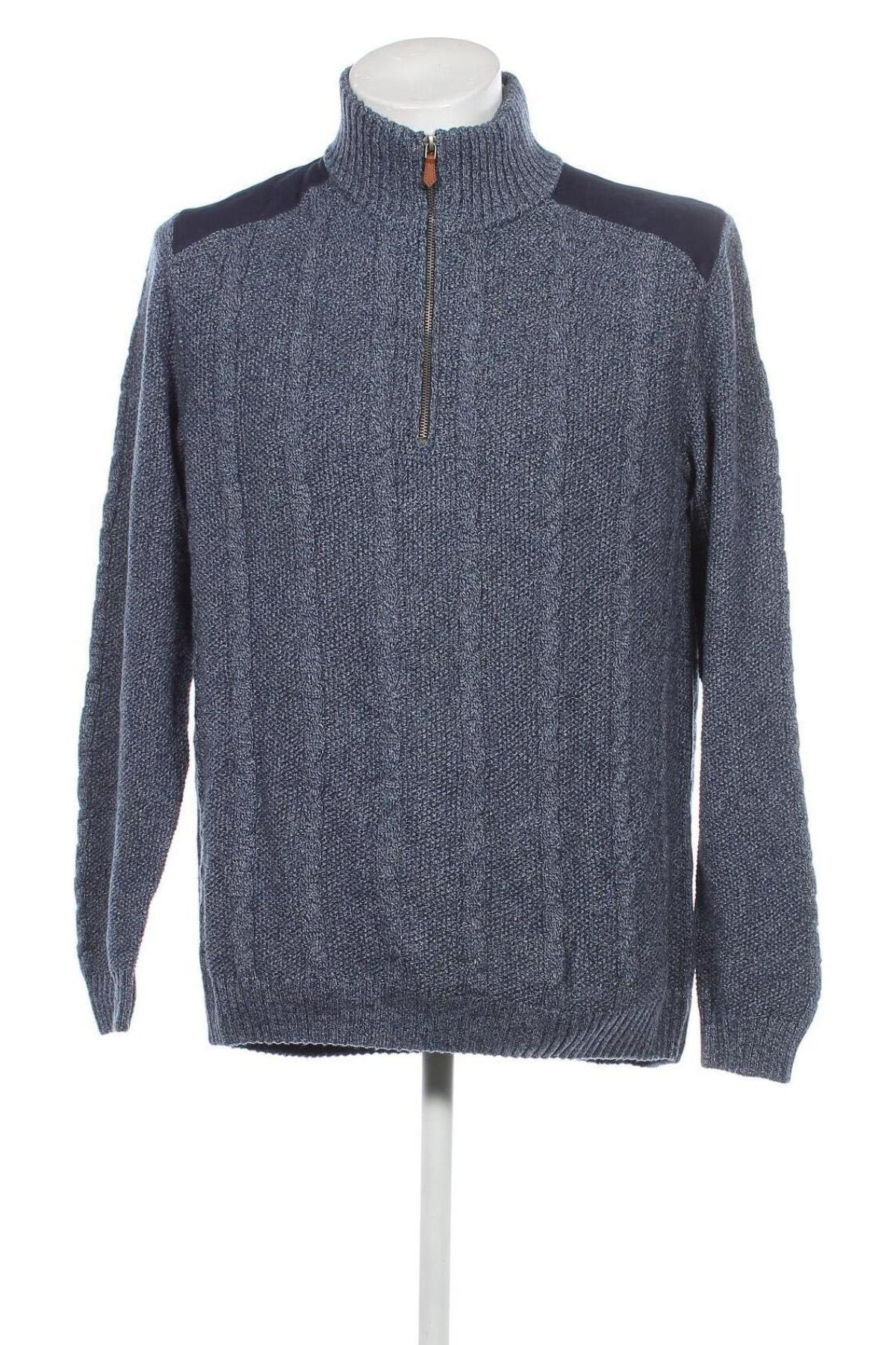 Herrenpullover Walbusch, Größe L, Farbe Blau, Preis € 43,14