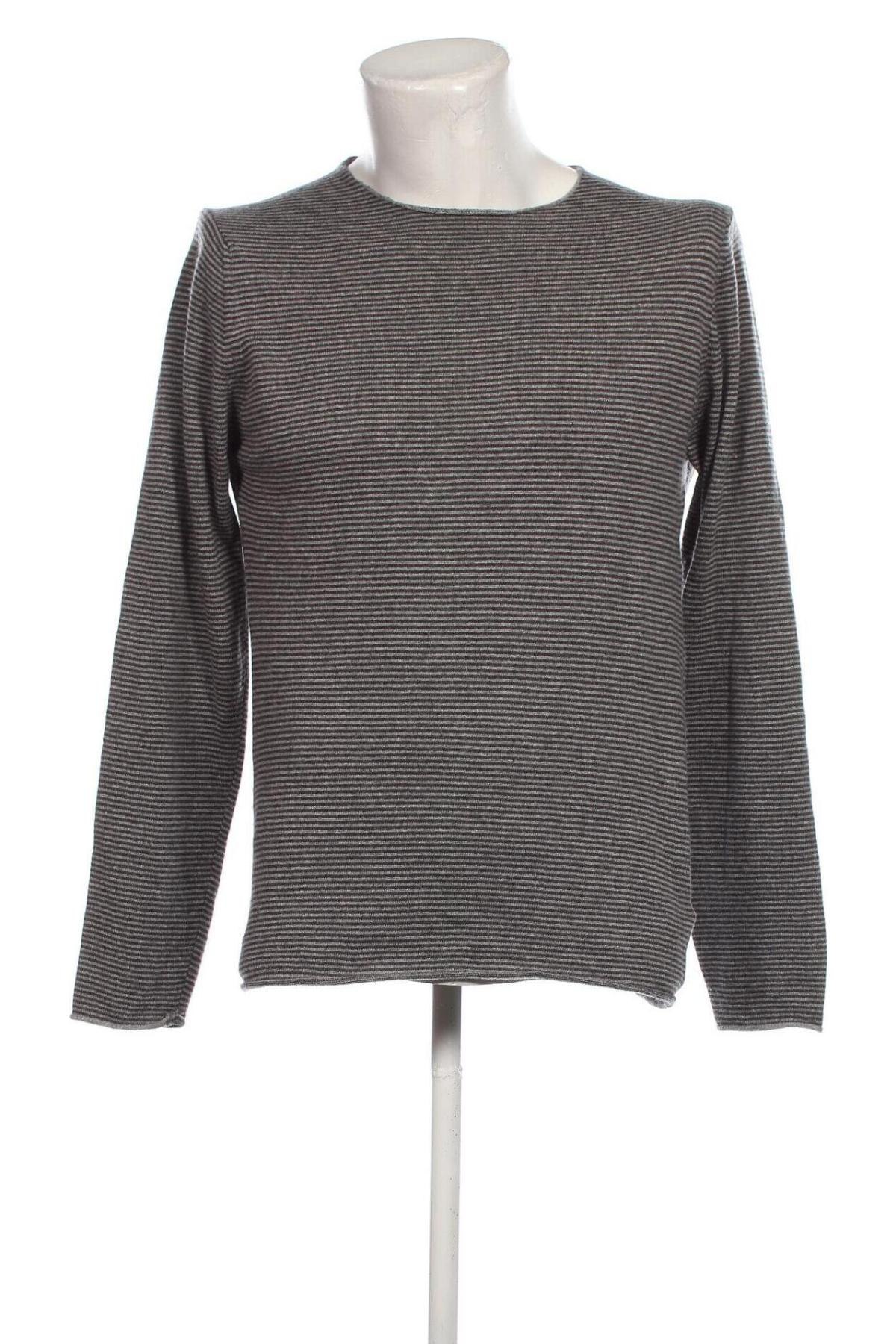 Мъжки пуловер Wool & Co, Размер L, Цвят Сив, Цена 39,06 лв.