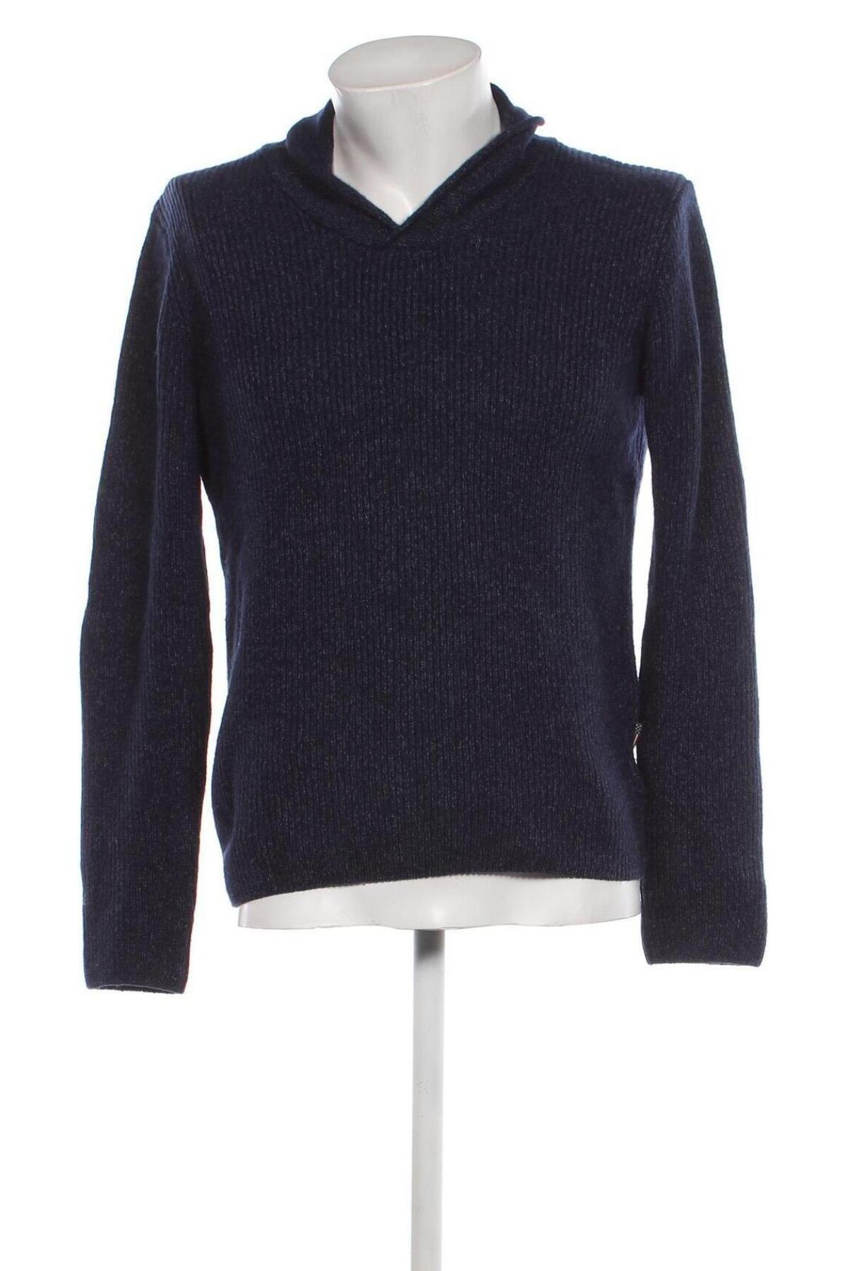 Мъжки пуловер Wrangler, Размер M, Цвят Син, Цена 32,86 лв.