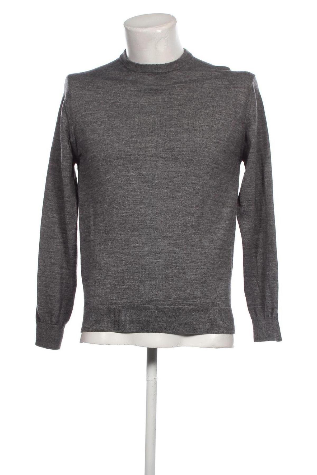 Herrenpullover Zara, Größe M, Farbe Grau, Preis 11,14 €