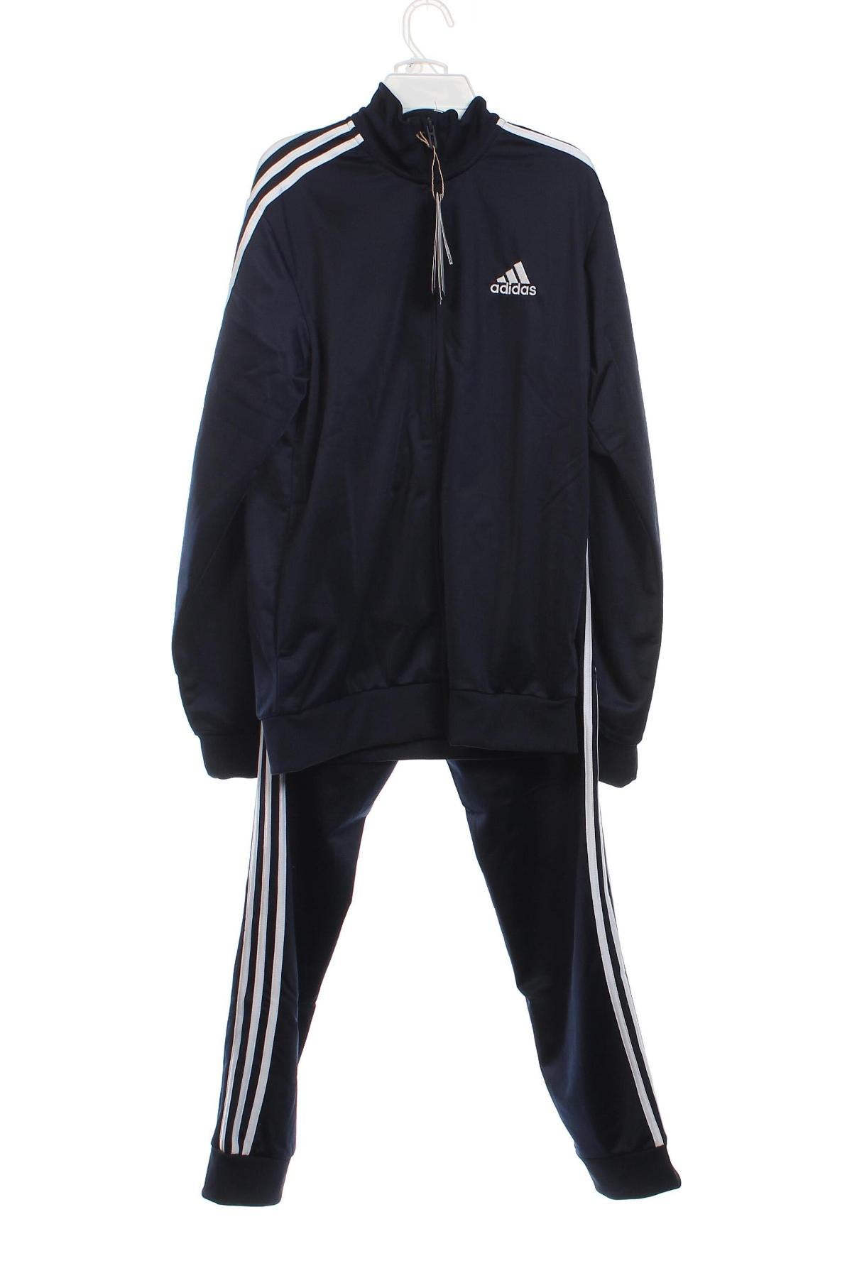 Herren Sportanzug Adidas, Größe M, Farbe Blau, Preis € 57,73
