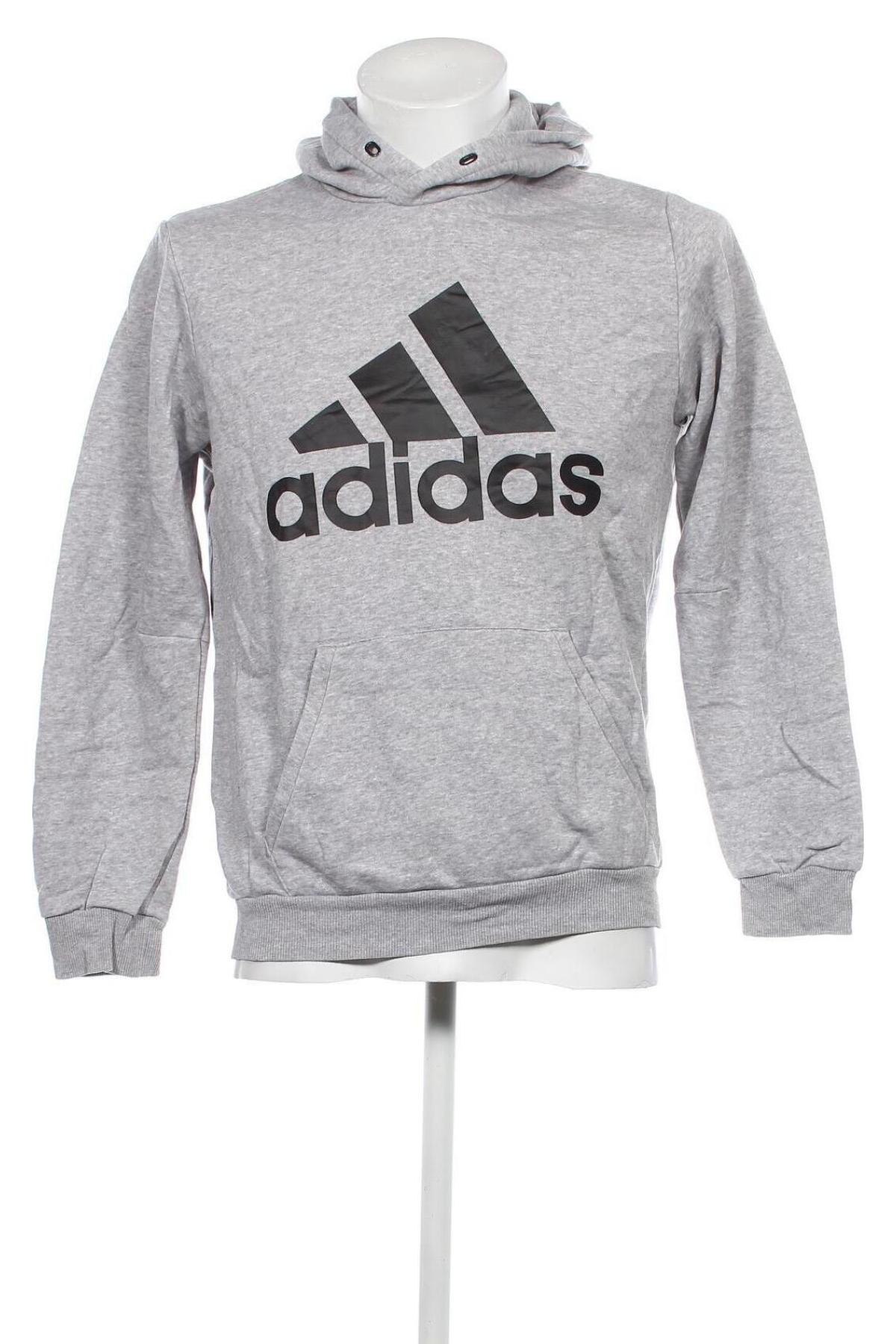 Herren Sweatshirt Adidas, Größe S, Farbe Grau, Preis € 38,49