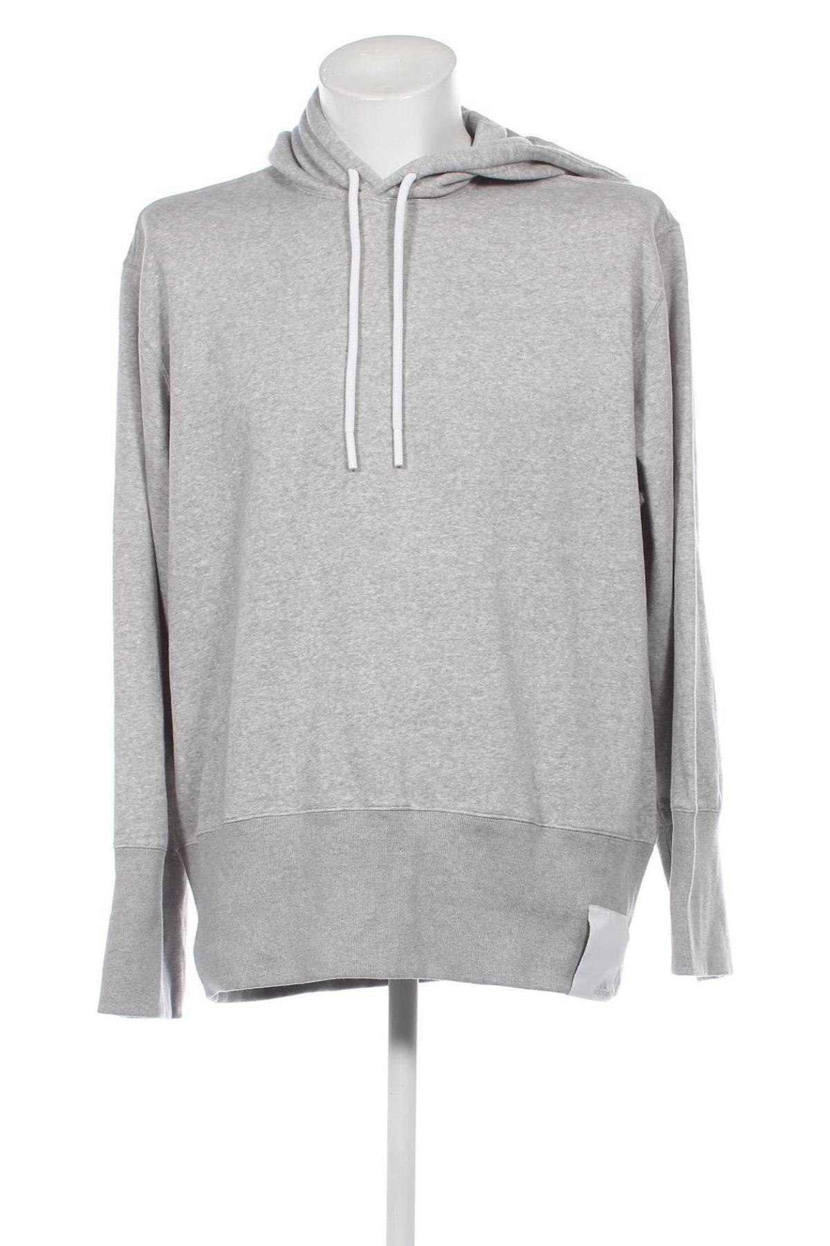 Herren Sweatshirt Adidas, Größe M, Farbe Grau, Preis 32,05 €