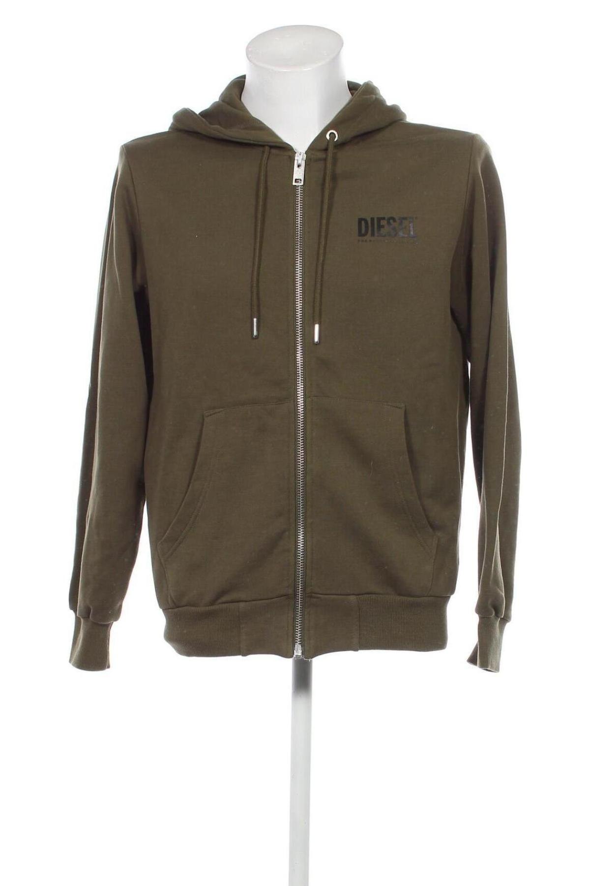 Férfi sweatshirt Diesel, Méret M, Szín Zöld, Ár 33 931 Ft