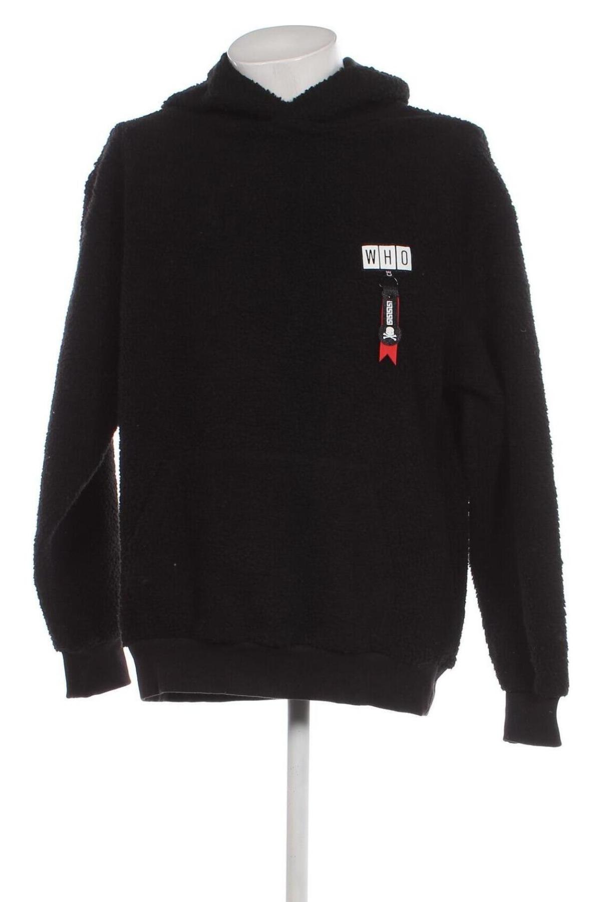 Herren Sweatshirt H&M Divided, Größe L, Farbe Schwarz, Preis 9,69 €